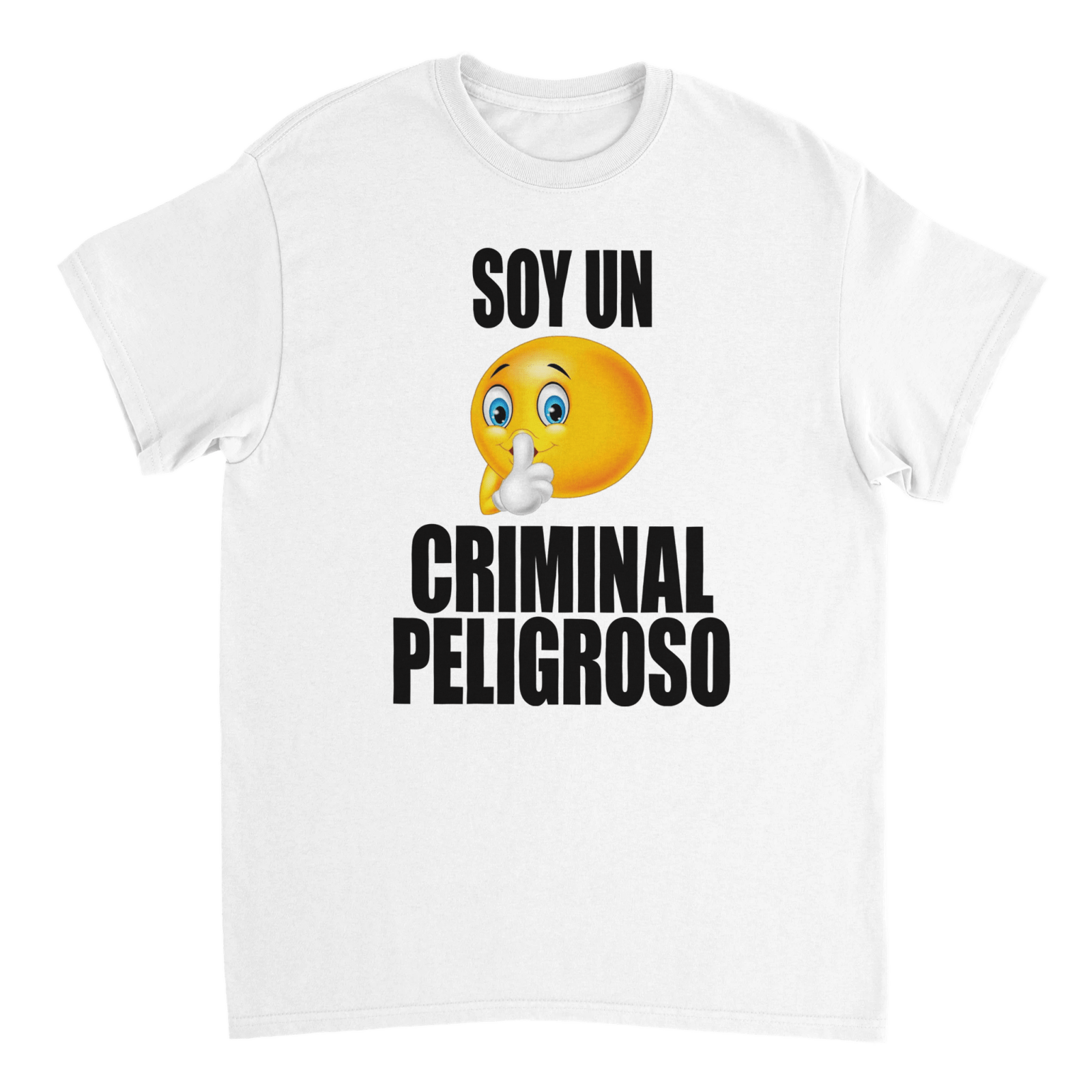 Camiseta Soy Un Criminal Peligroso - TheShirtless