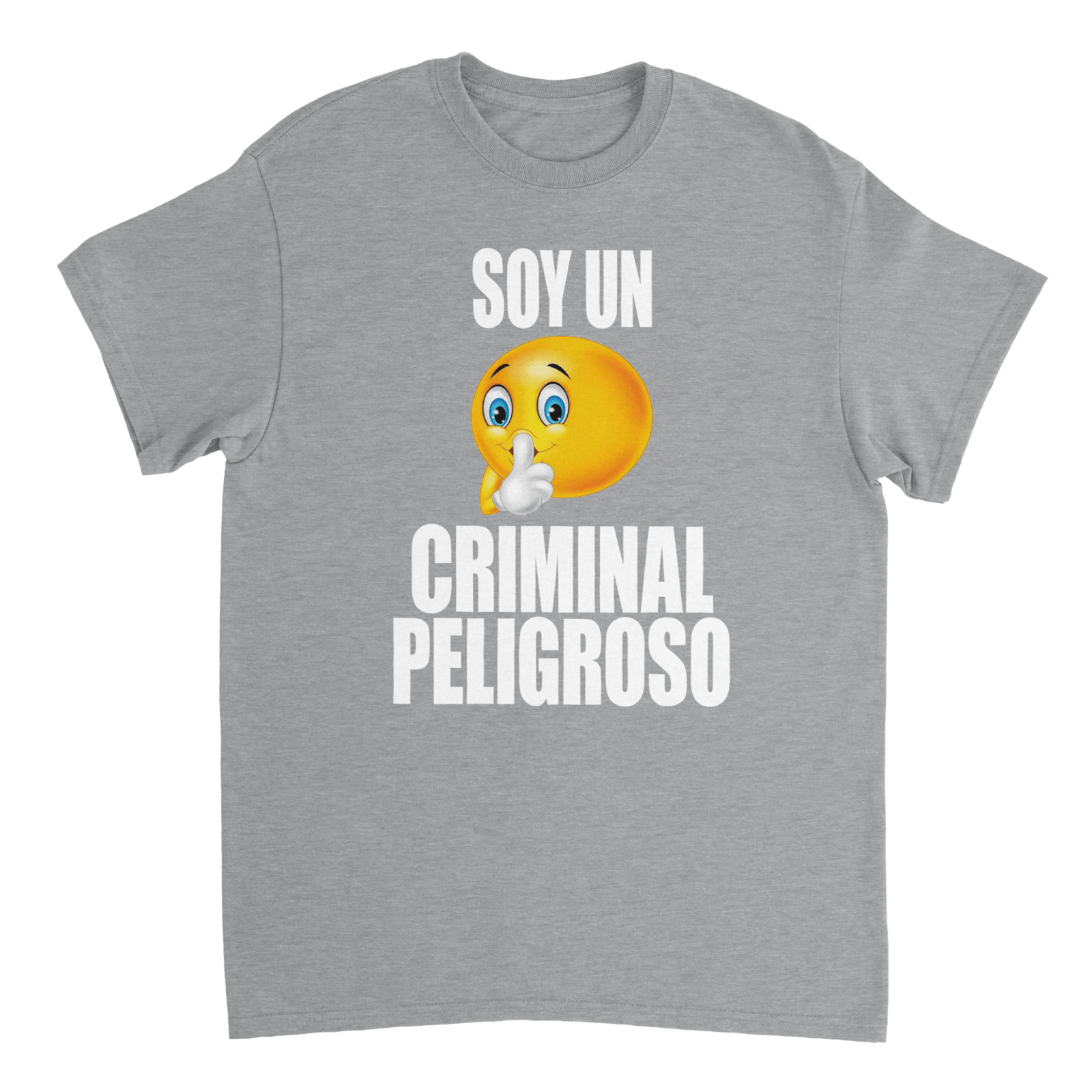 Camiseta Soy Un Criminal Peligroso - TheShirtless