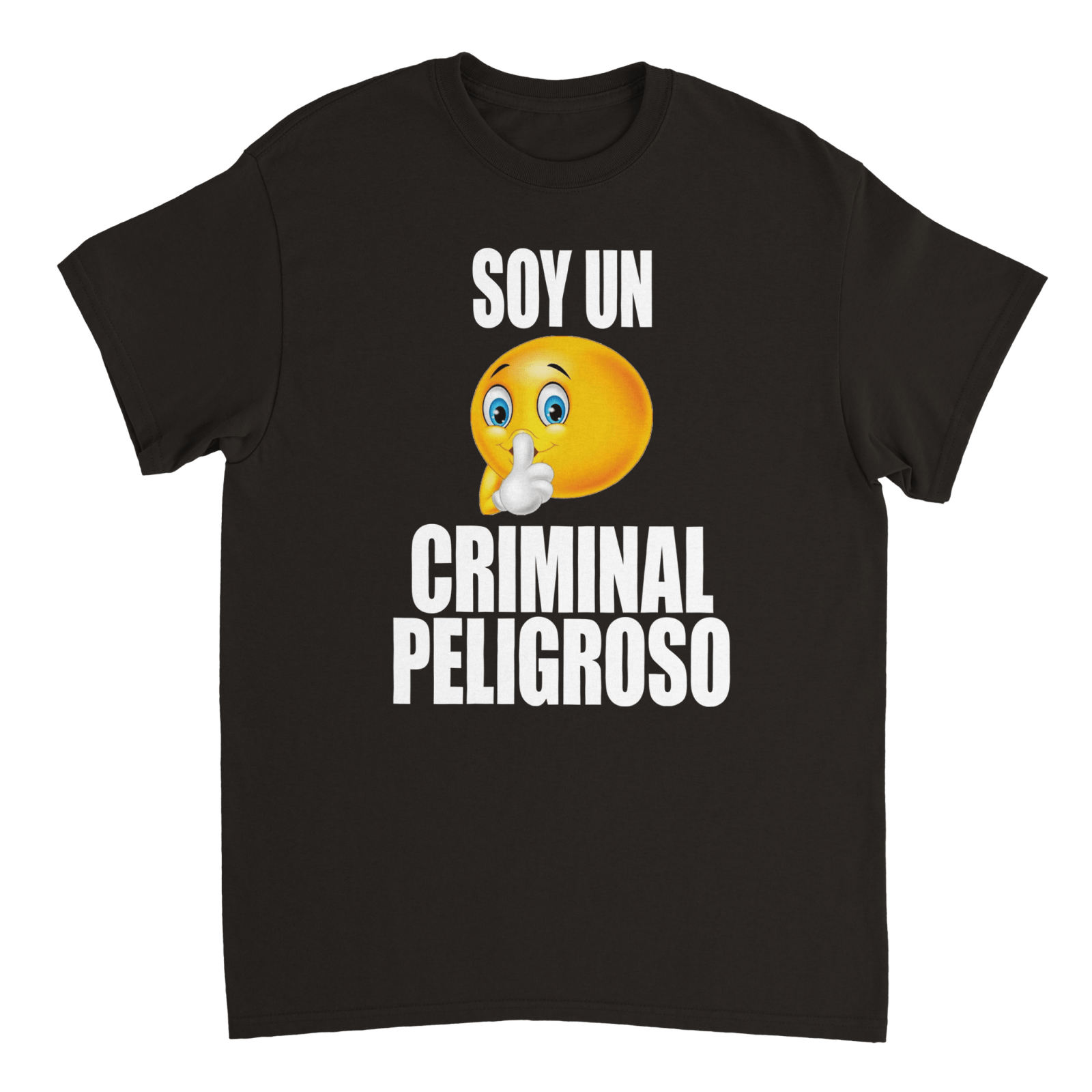 Camiseta Soy Un Criminal Peligroso - TheShirtless