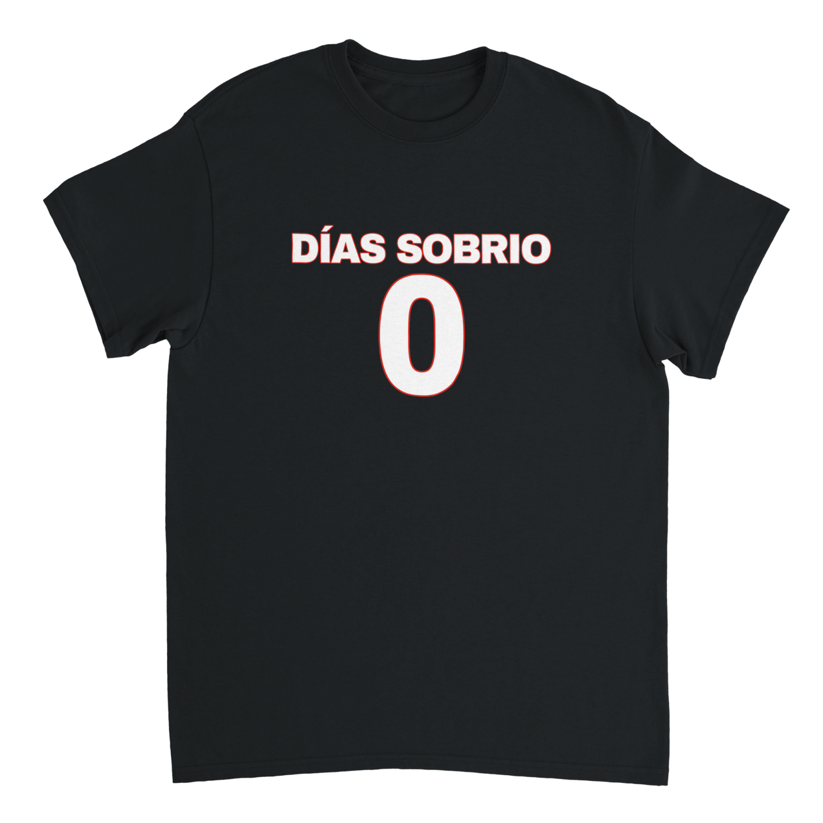 Camisetas 0 Días Sobrio - TheShirtless