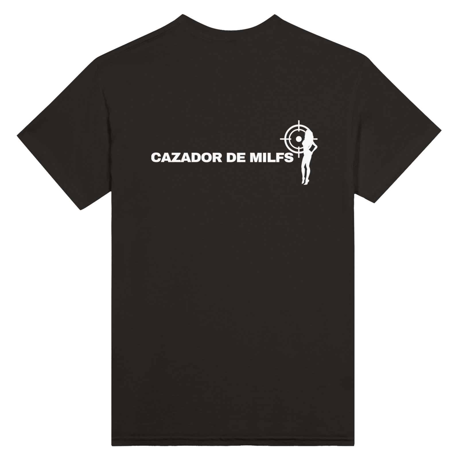 Con estampado en la espalda Cazador De Milfs - TheShirtless