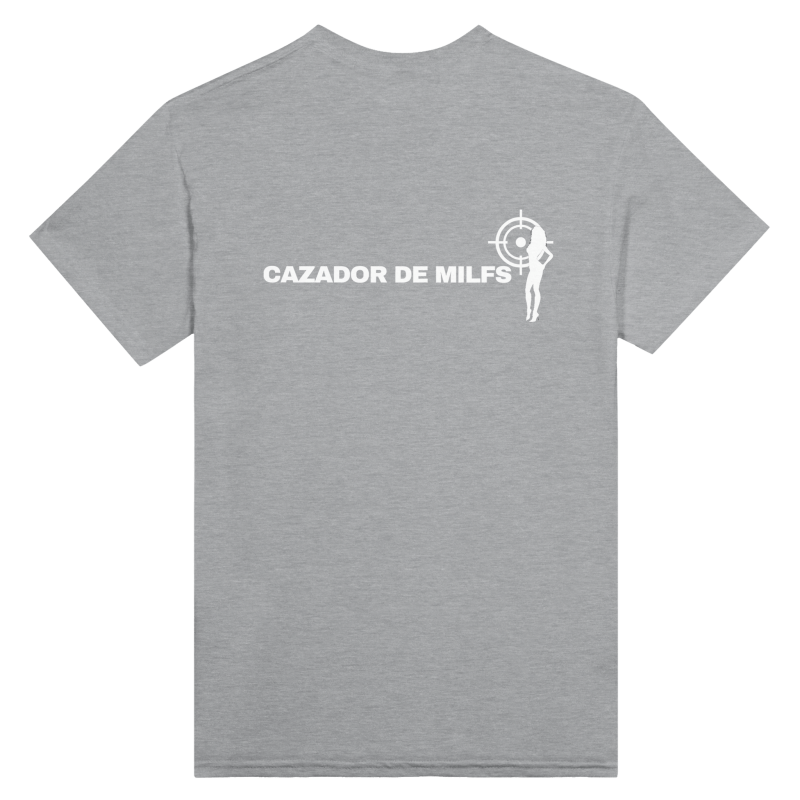 Con estampado en la espalda Cazador De Milfs - TheShirtless