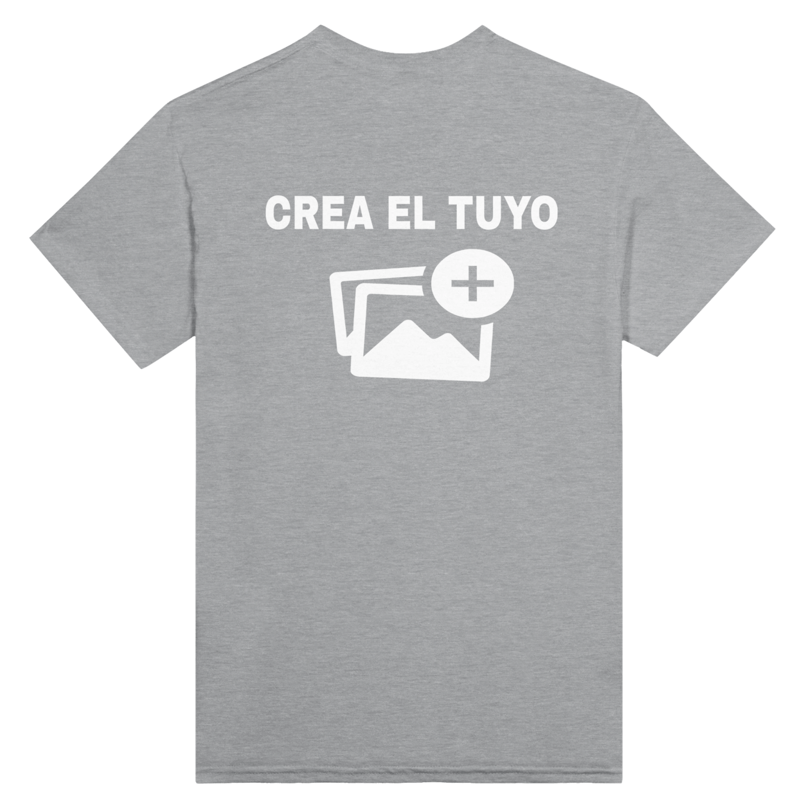 Con estampado en la espalda Crea El Tuyo - TheShirtless