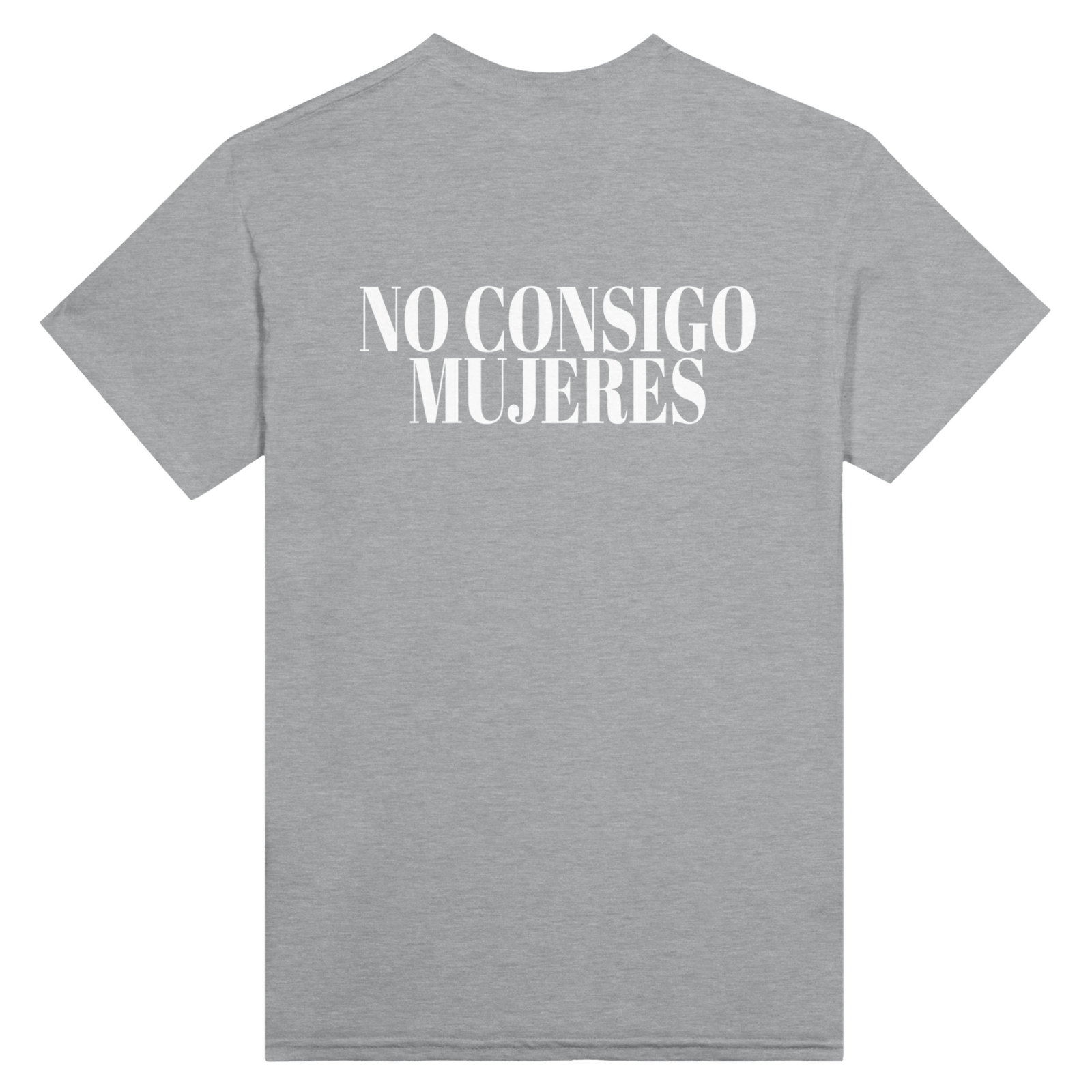 Con estampado en la espalda No Consigo Mujeres - TheShirtless