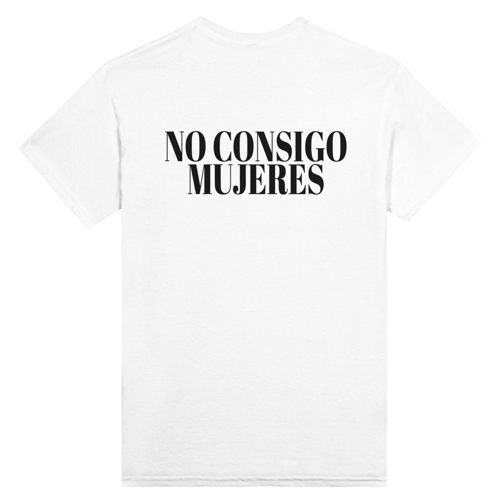 Con estampado en la espalda No Consigo Mujeres - TheShirtless