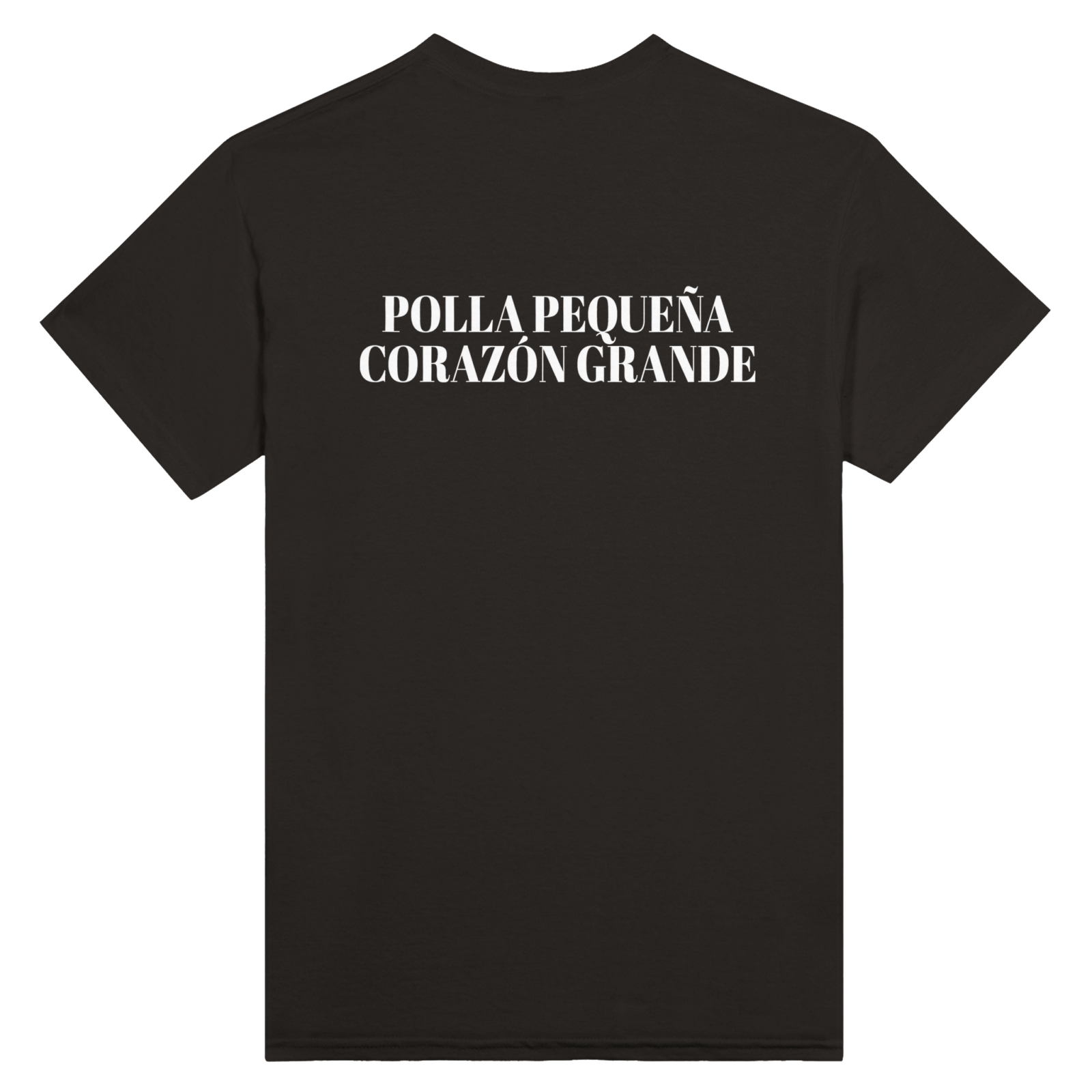 Con estampado en la espalda Polla Pequeña Corazón Grande - TheShirtless