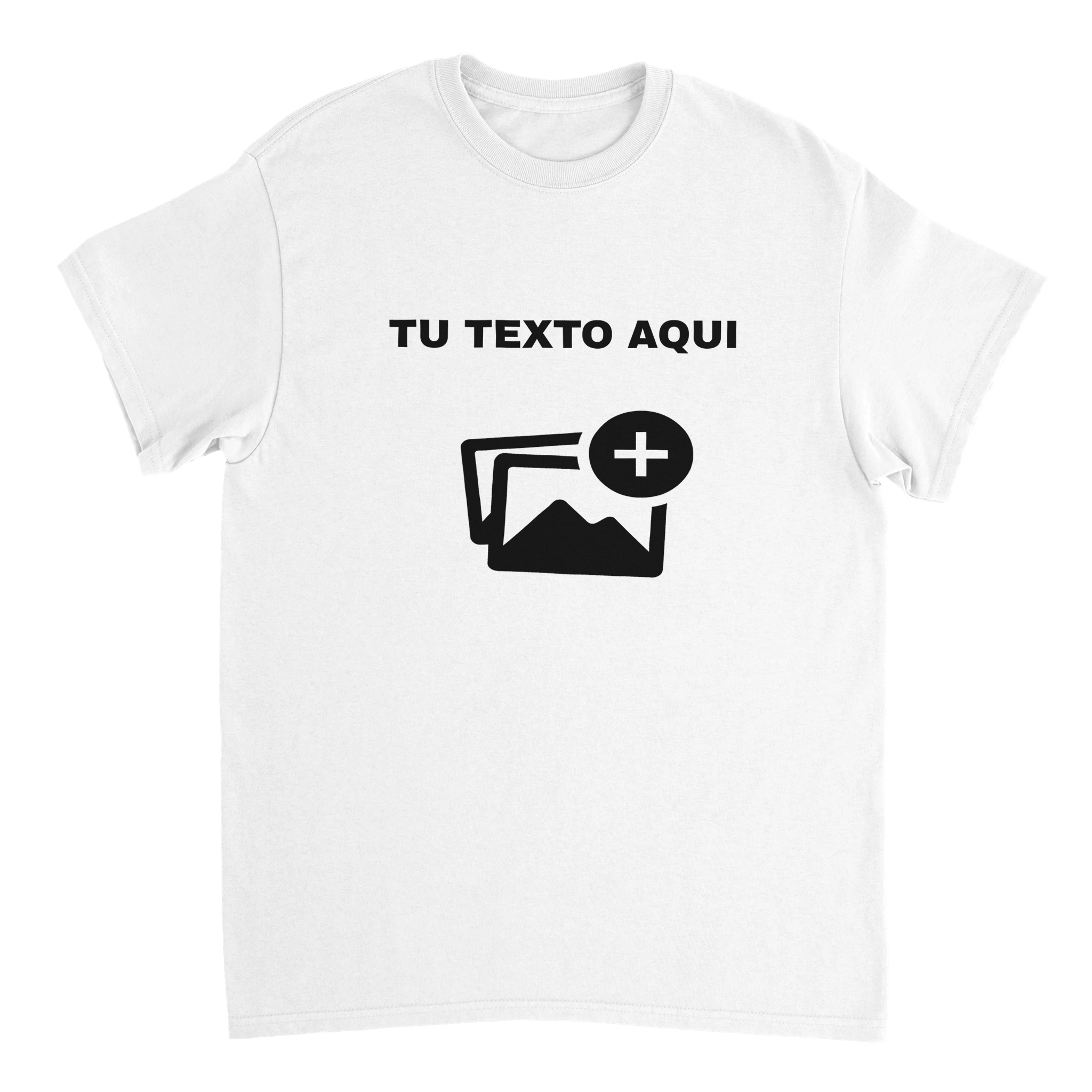 Crea Tu Camiseta Con Estampado En La Parte Delantera y Trasera - TheShirtless