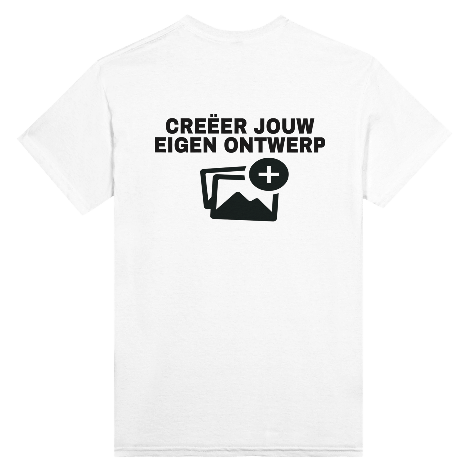 Creëer Eigen Ontwerp Print op de achterkant - TheShirtless