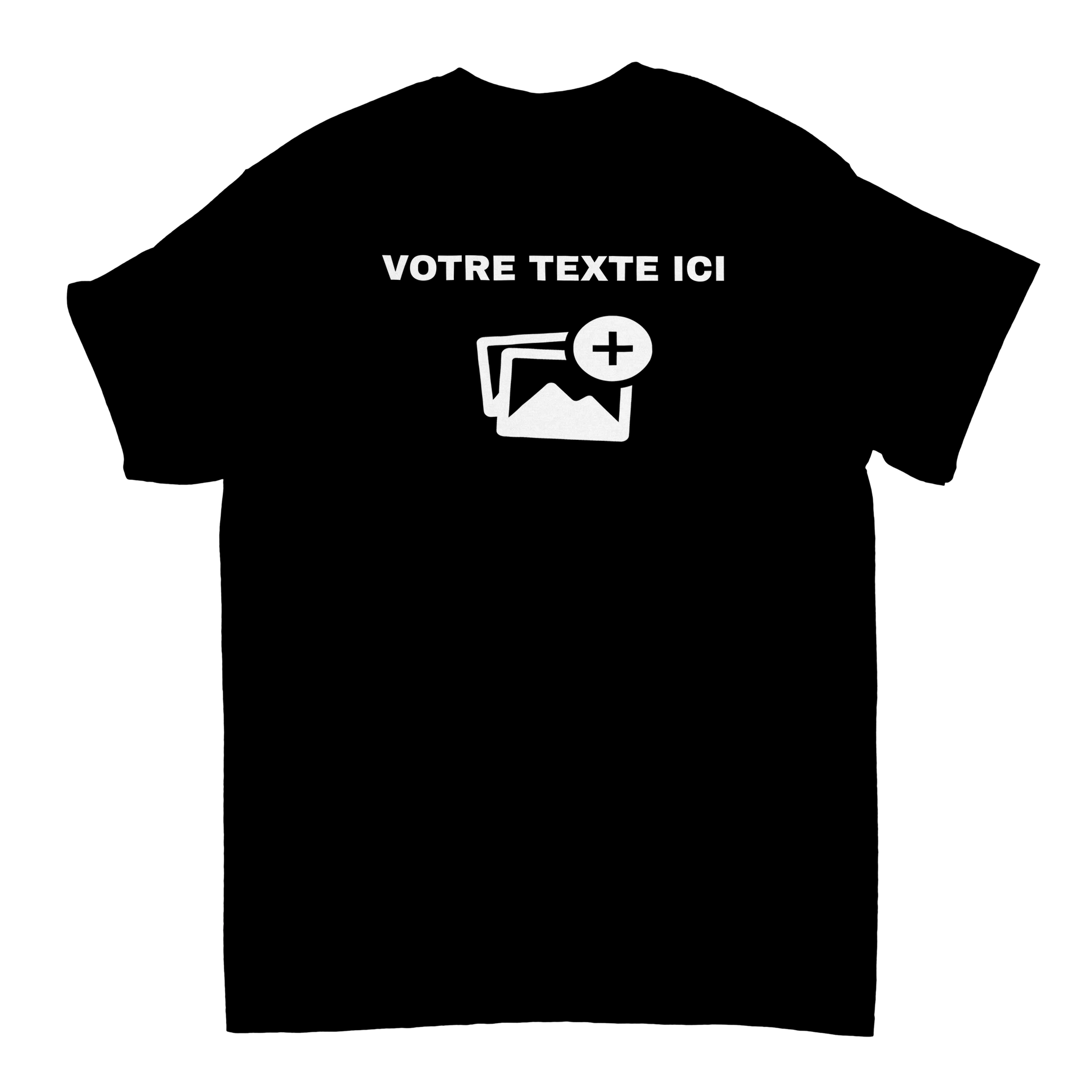 Créez Vôtre T-shirt - Impression Au Dos - TheShirtless