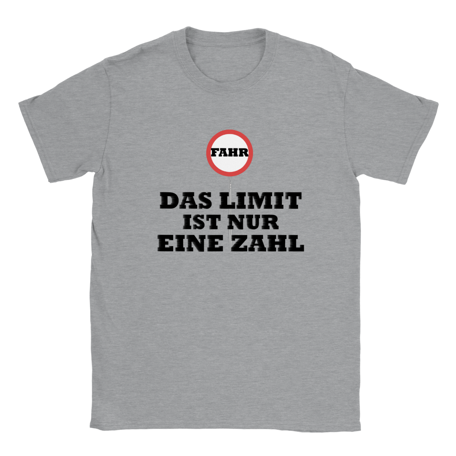 DAS LIMIT IST NUR EINE ZAHL T - SHIRT - TheShirtless