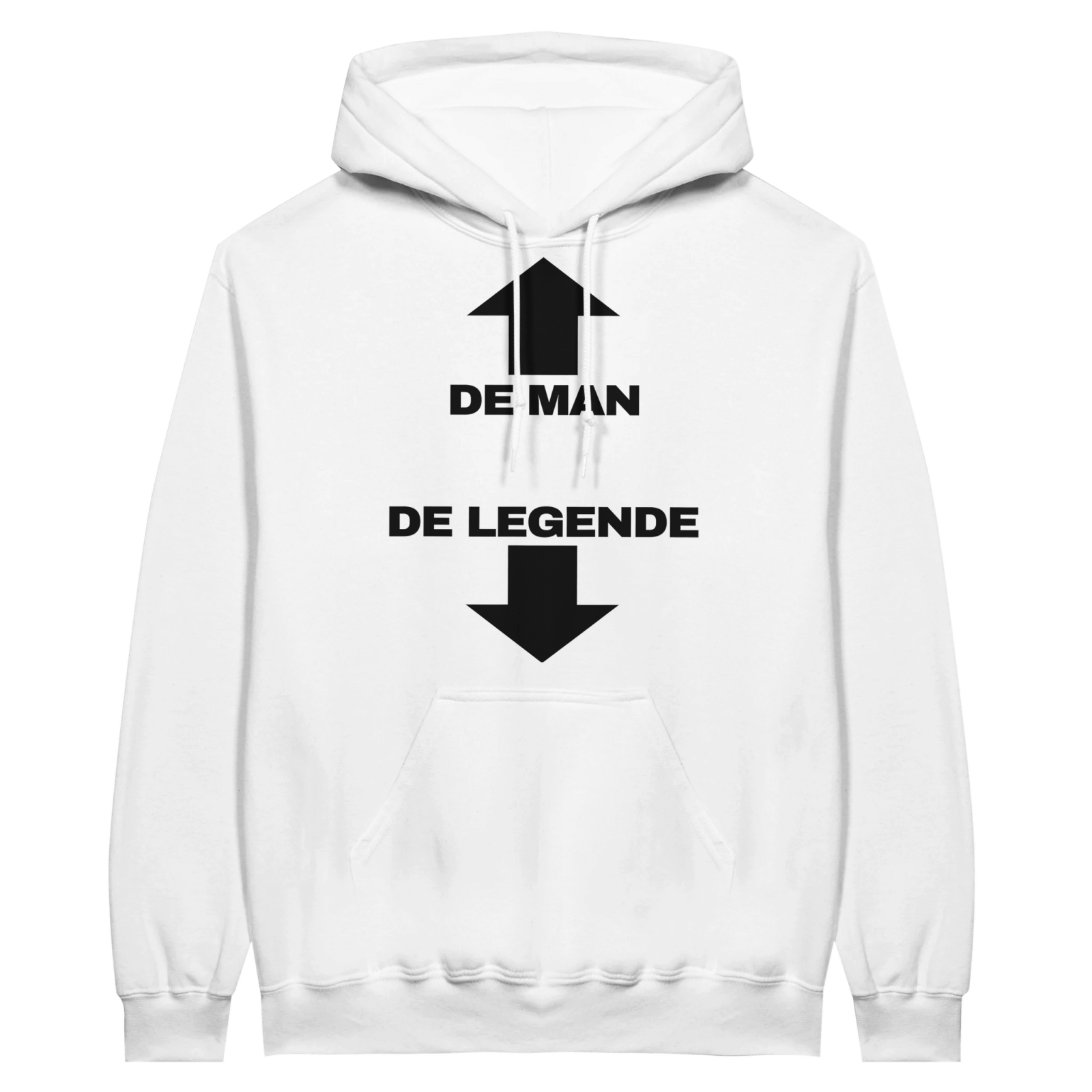 De Man De Legende Hoodie - TheShirtless