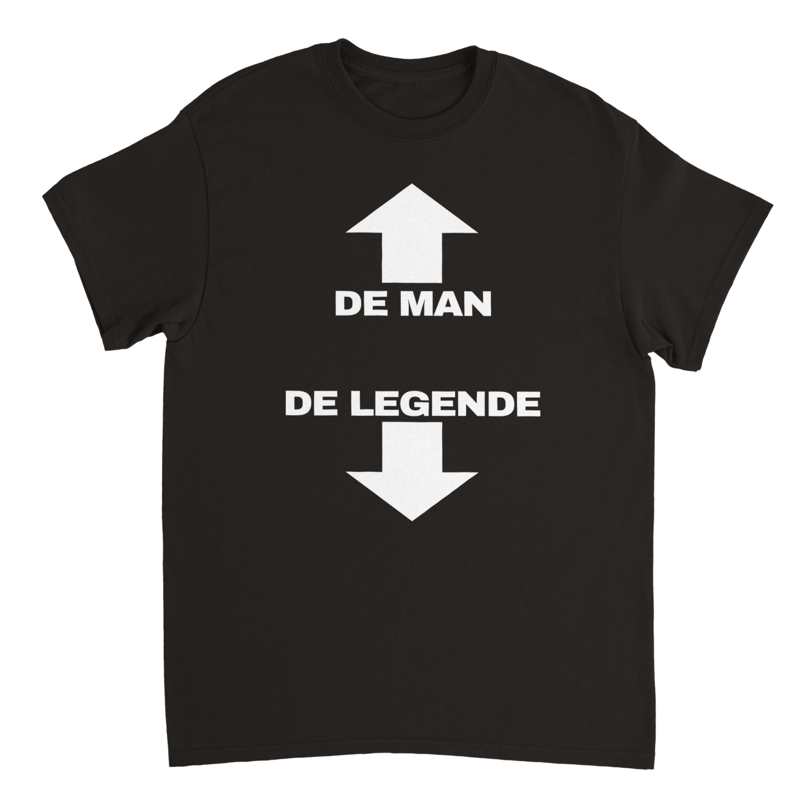 De Man De Legende T-shirt - TheShirtless