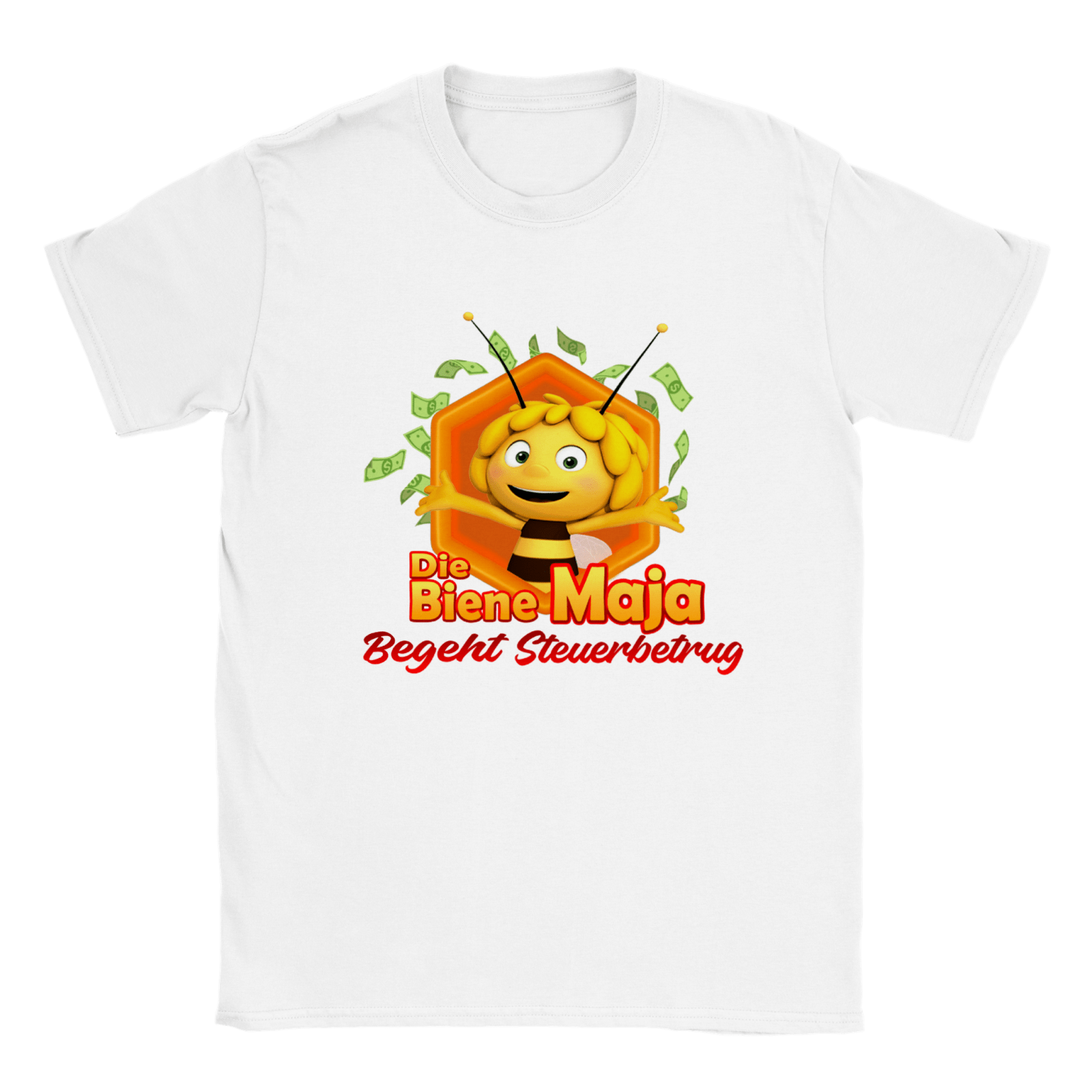 DIE BIENE MAJA BEGEHT STEUERBETRUG T - SHIRT - TheShirtless