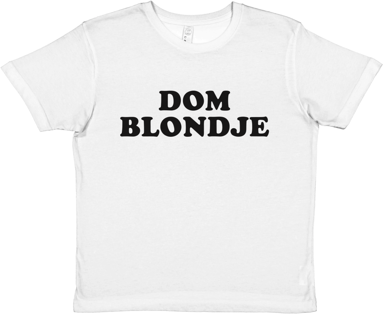 Dom Blondje Baby Tee - TheShirtless