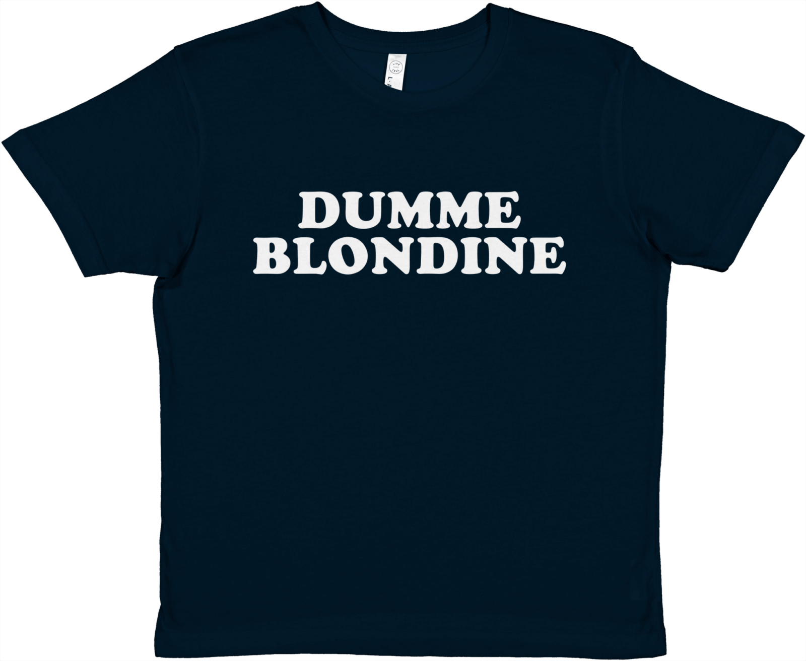 Dumme Blondine Baby Tee - TheShirtless