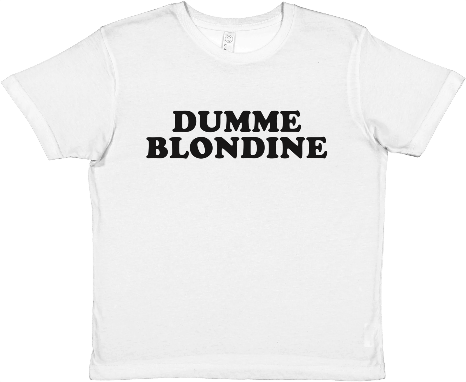 Dumme Blondine Baby Tee - TheShirtless