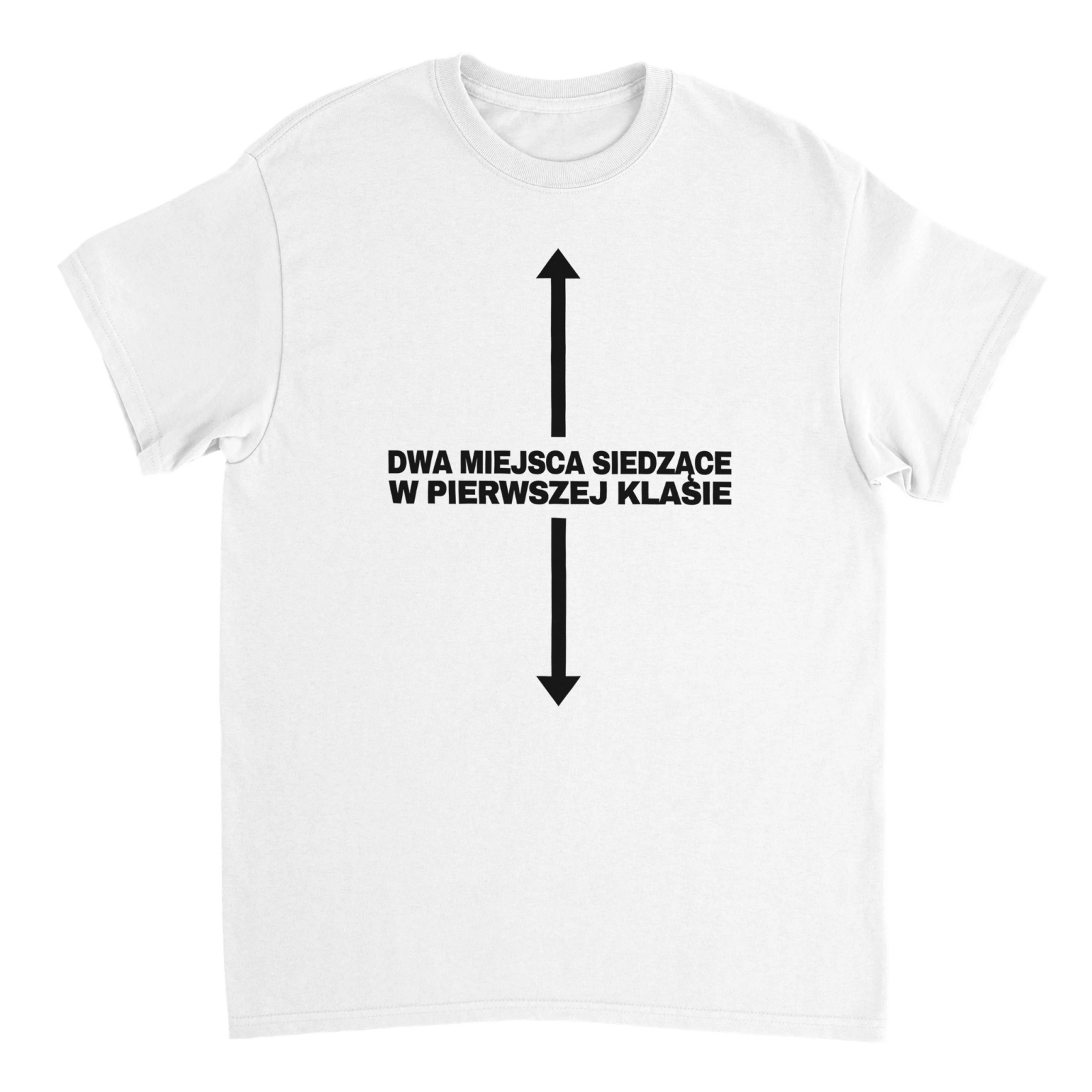 Dwa Miejsca Siedzące W Pierwszej Klasie T-shirt - TheShirtless