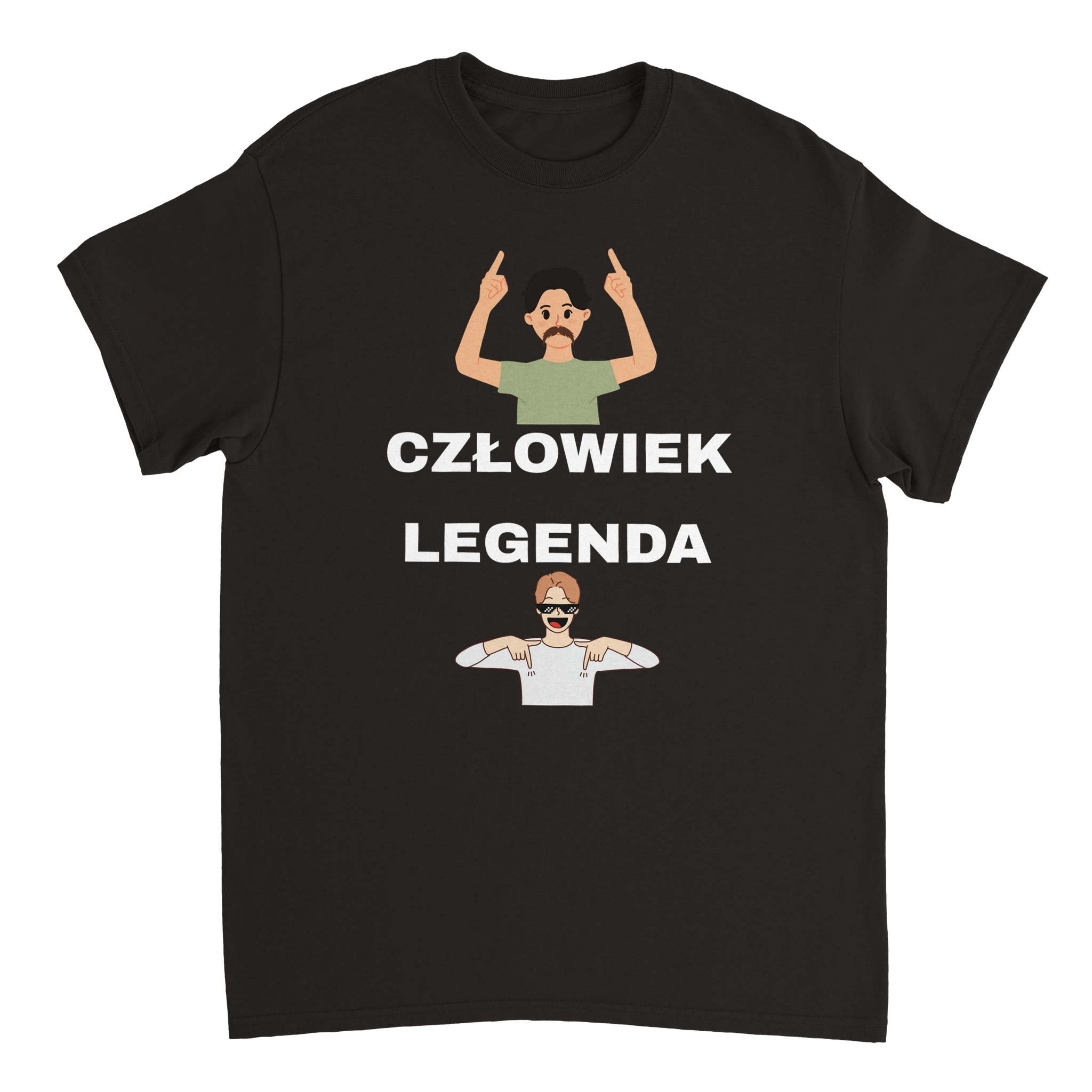 Człowiek Legenda  T-shirt