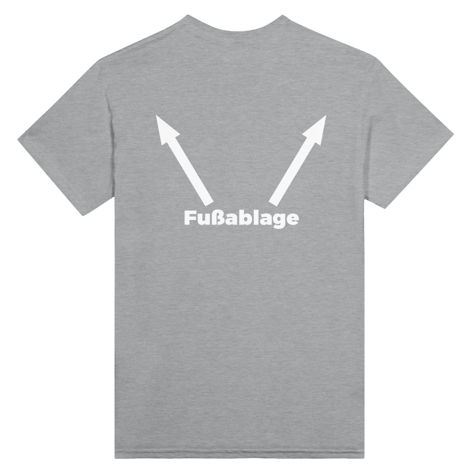 Fussablage Backprint T-Shirt - TheShirtless