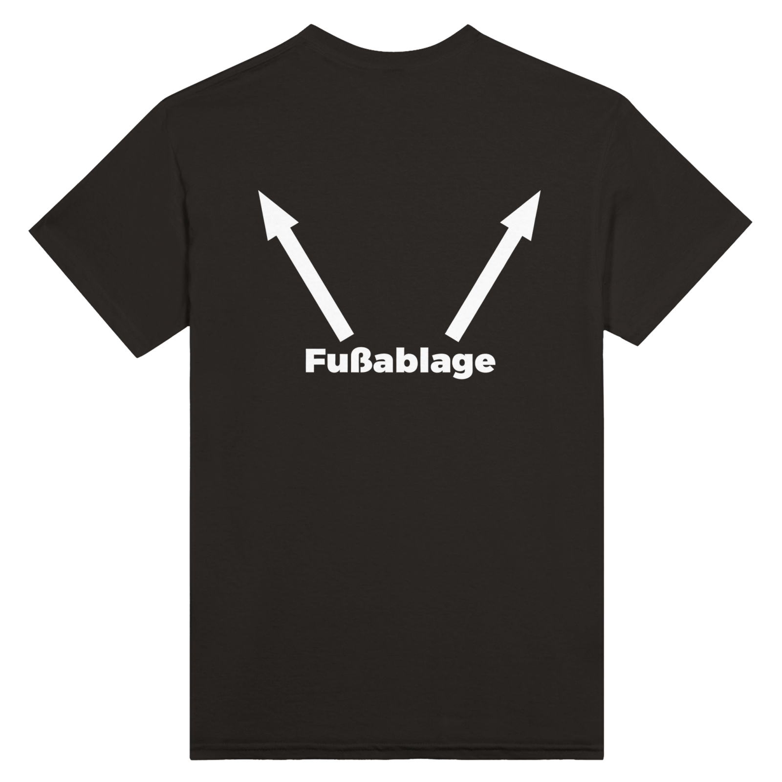 Fussablage Backprint T-Shirt - TheShirtless