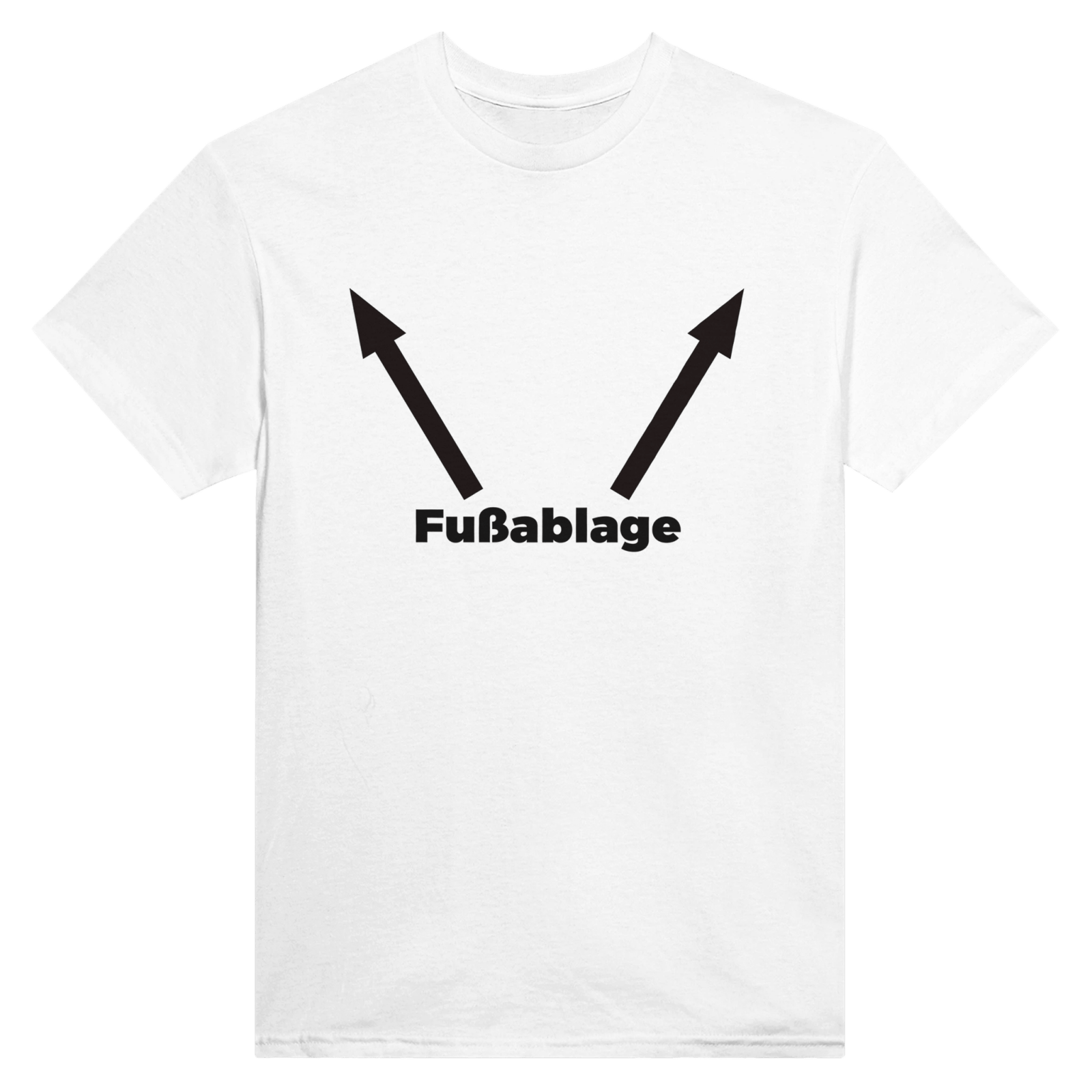 Fussablage Backprint T-Shirt - TheShirtless