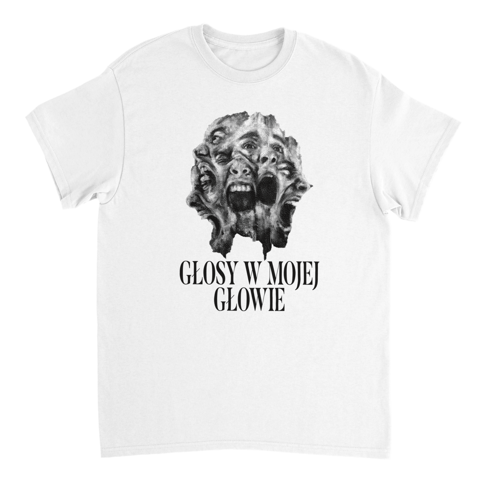 Głosy W Mojej Głowie T-shirt - TheShirtless