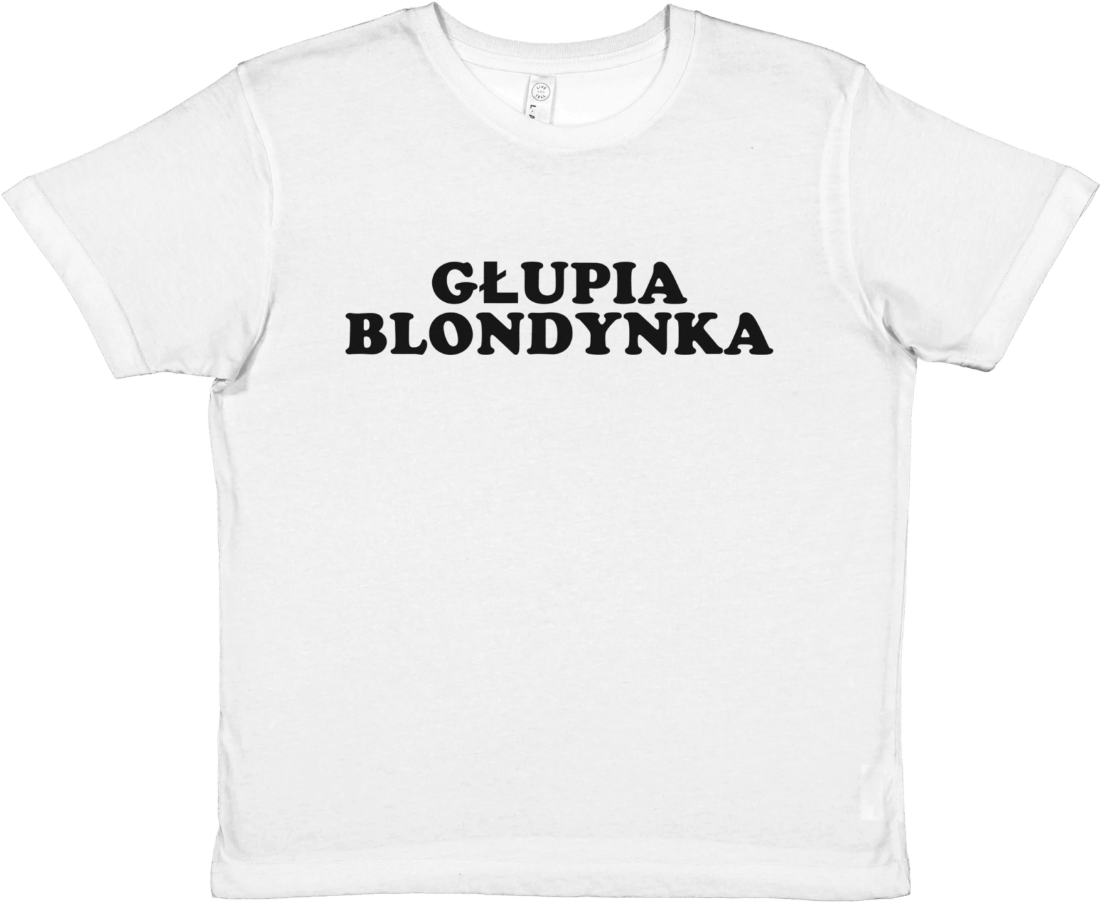 Głupia Blondynka Baby Tee - TheShirtless