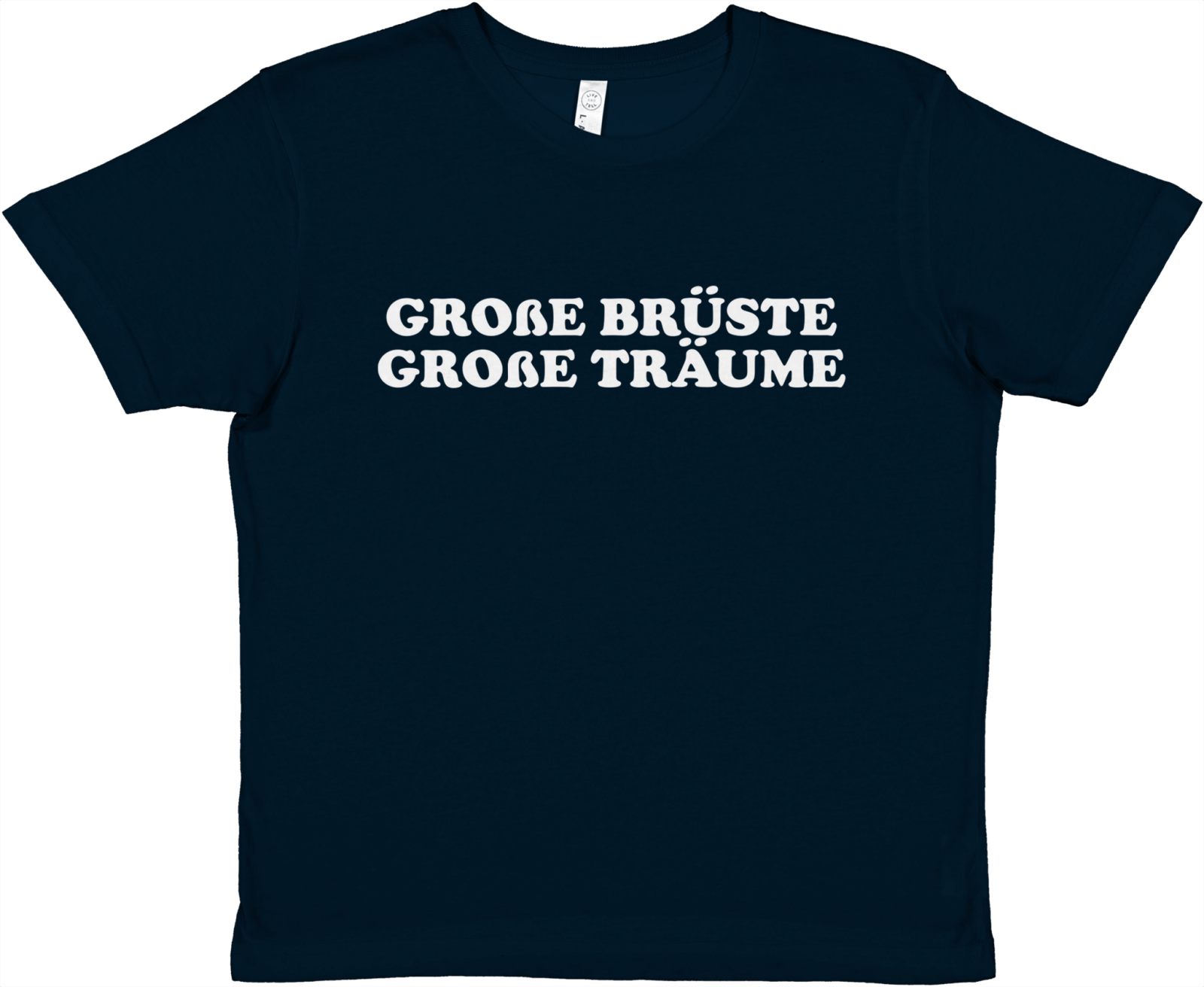 Große Brüste, Große Träume Baby Tee - TheShirtless