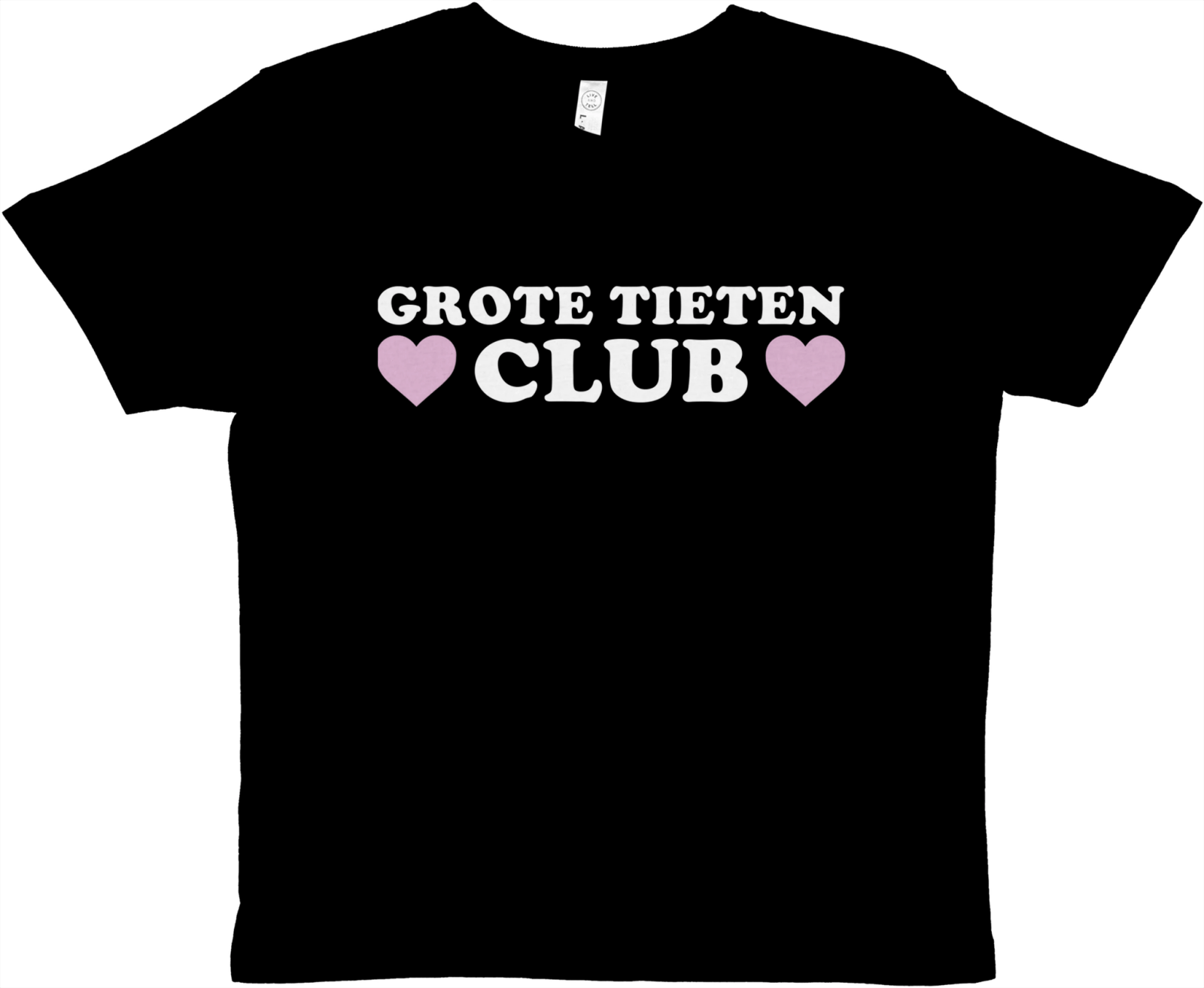 Grote Tieten Club Baby Tee - TheShirtless