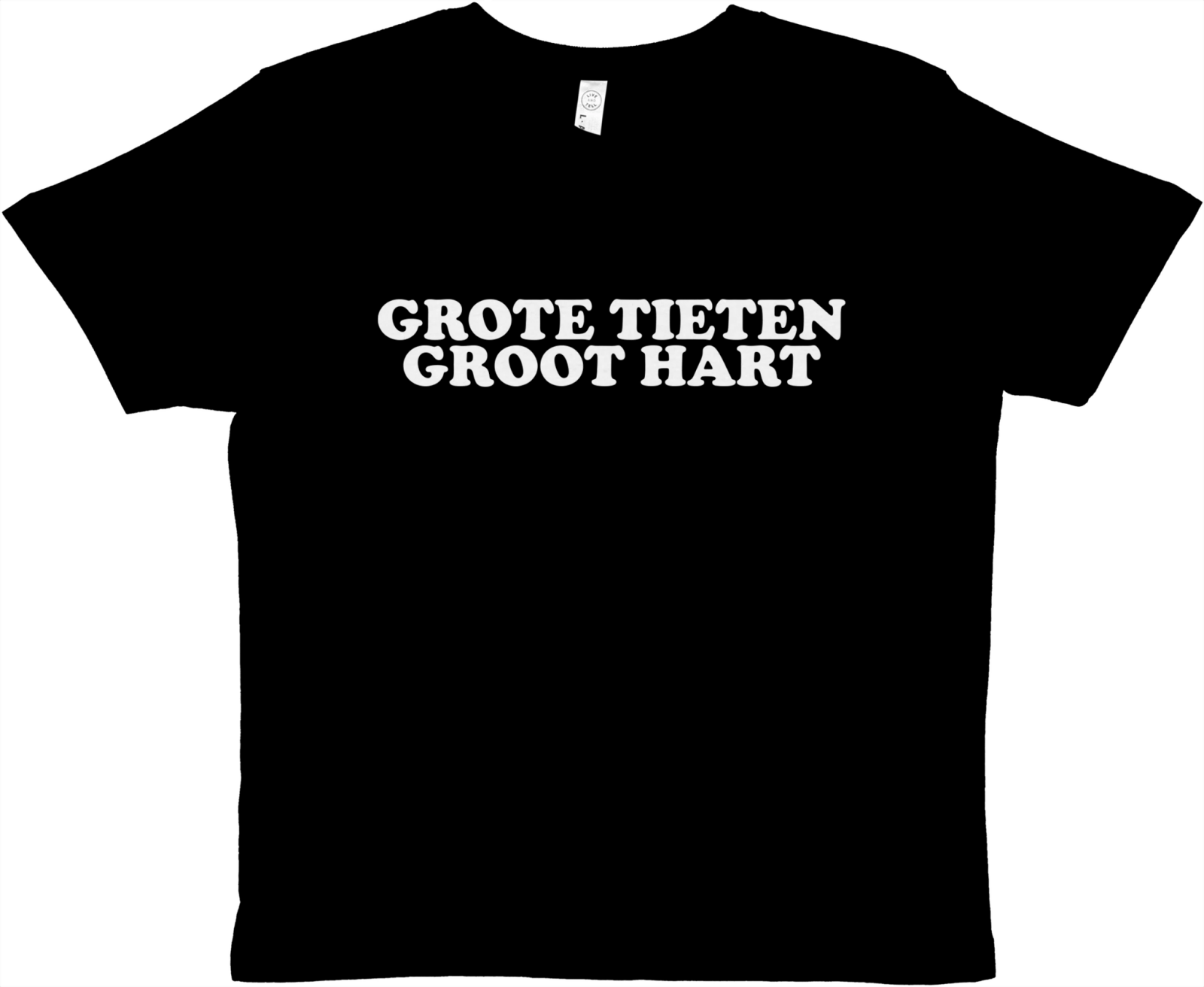 Grote Tieten Groot Hart Baby Tee - TheShirtless