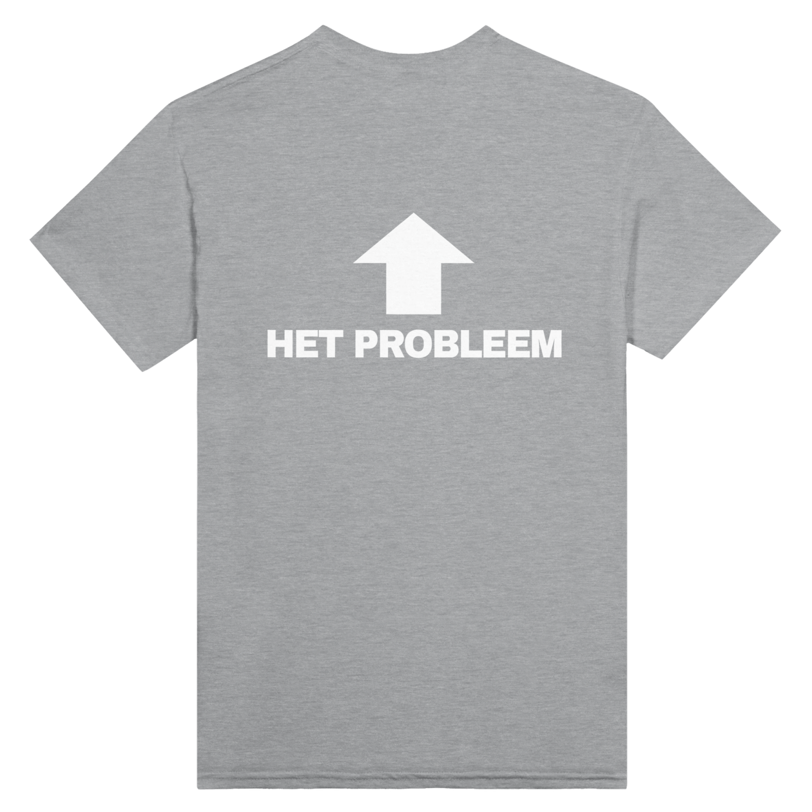 Het Probleem Print op de achterkant - TheShirtless