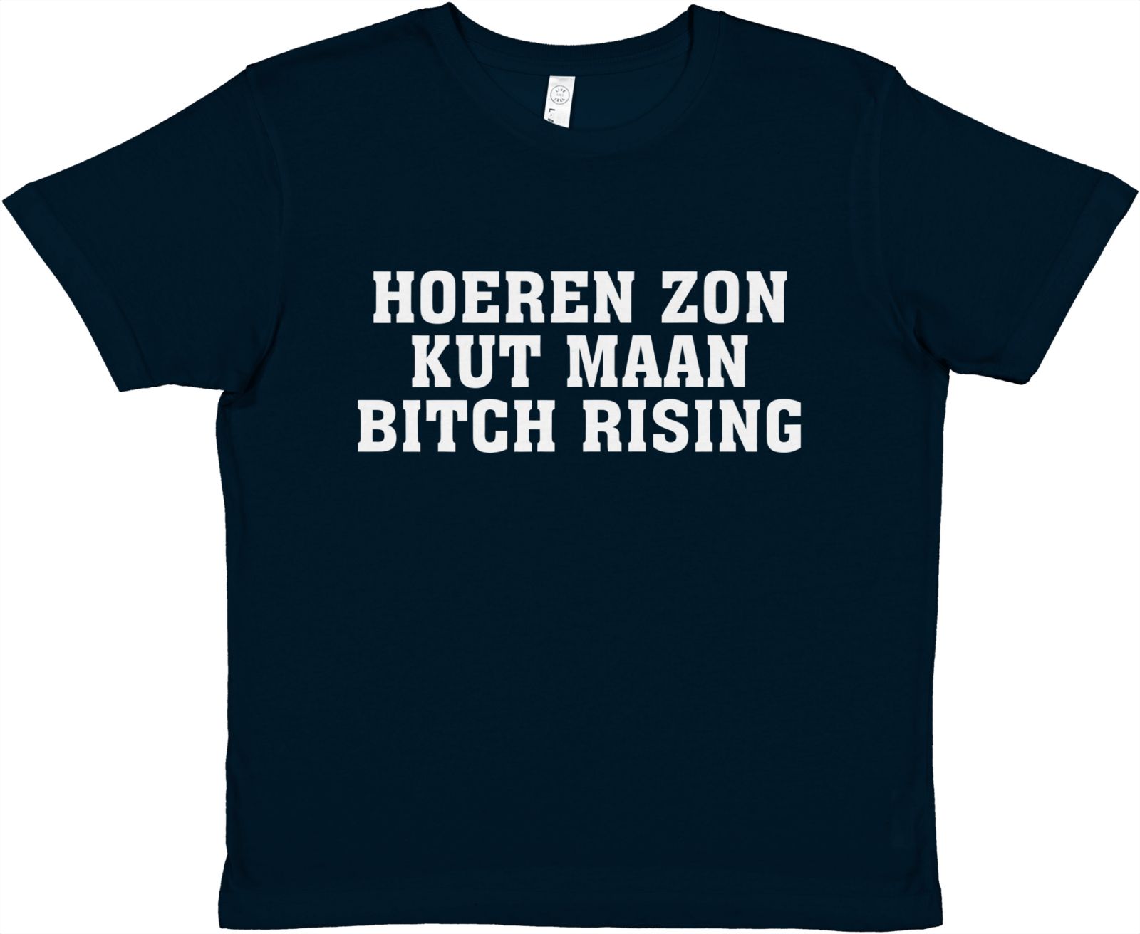 Hoeren Zon Kut Maan Bitch Rising Baby Tee - TheShirtless