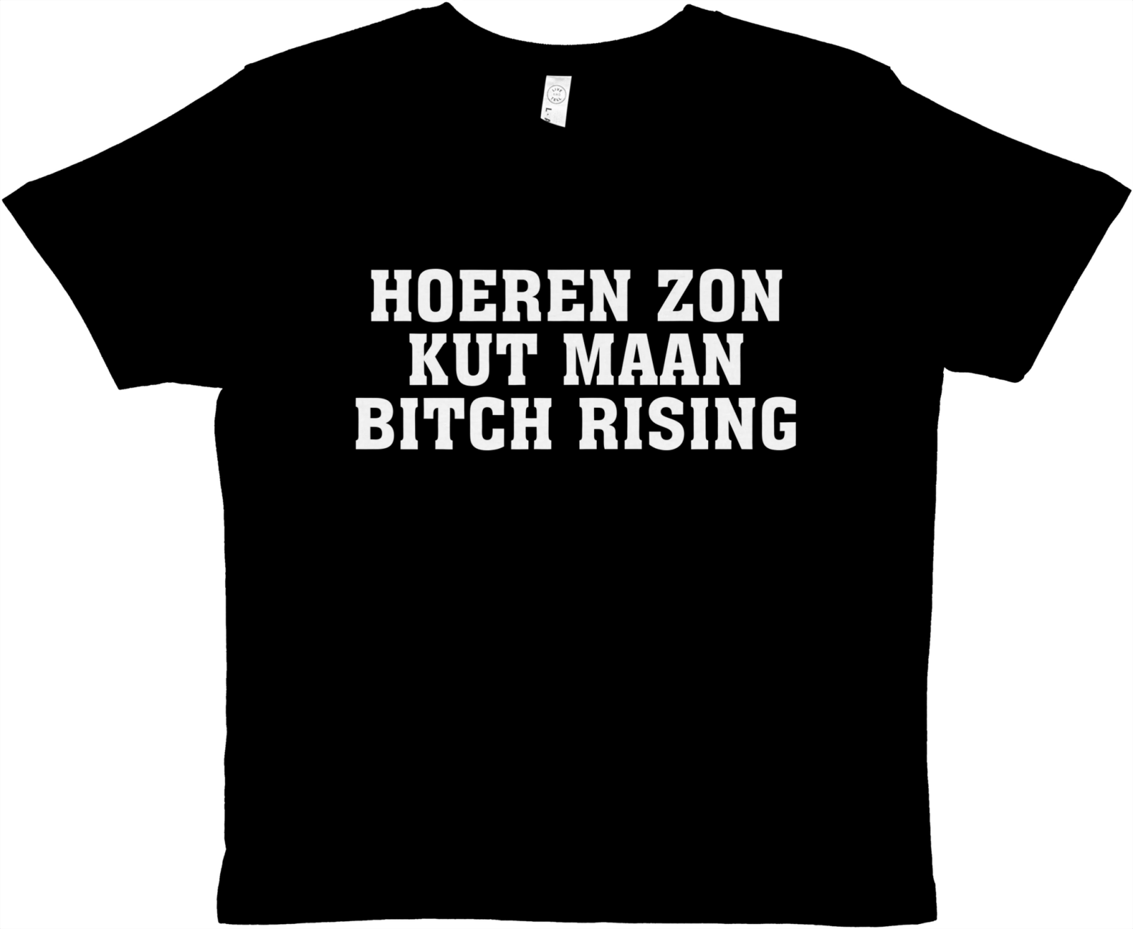 Hoeren Zon Kut Maan Bitch Rising Baby Tee - TheShirtless