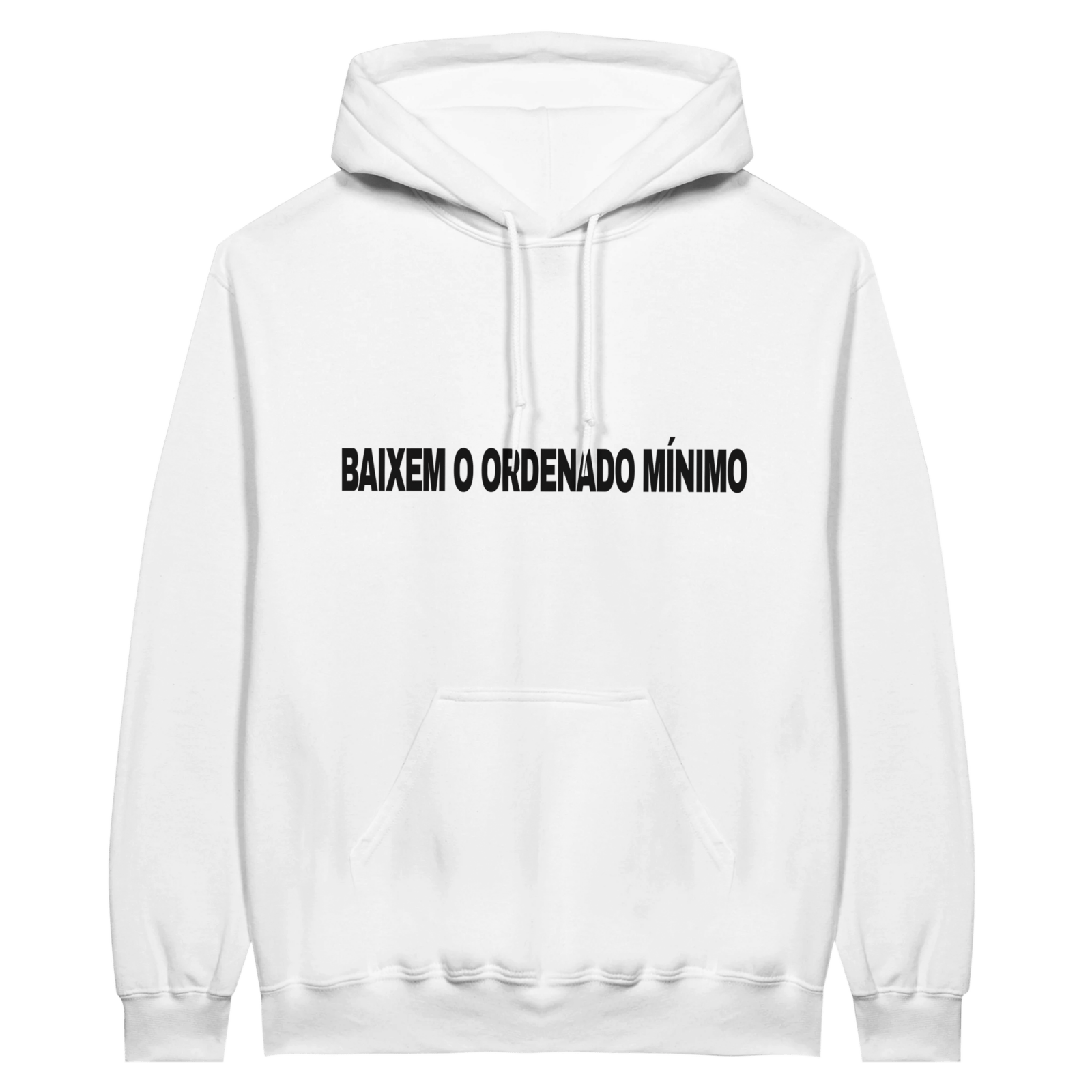 Hoodie Baixem O Ordenado Mínimo - TheShirtless