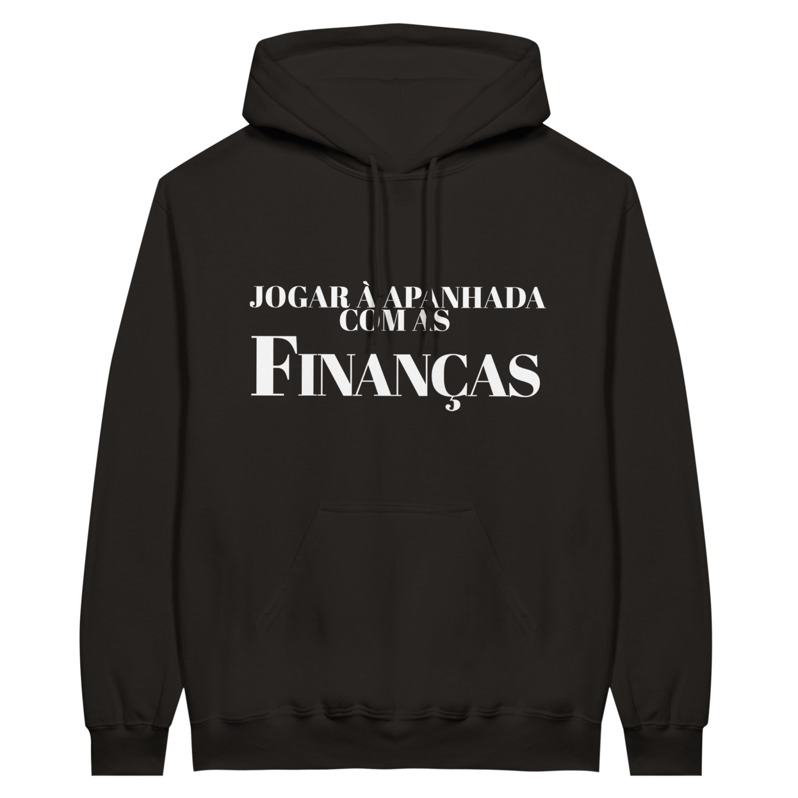 Hoodie Jogar à apanhada com as Finanças - TheShirtless