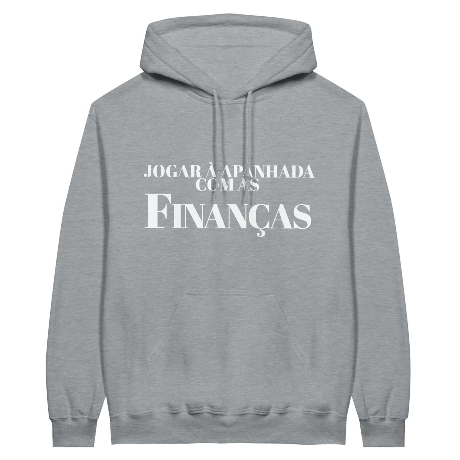 Hoodie Jogar à apanhada com as Finanças - TheShirtless