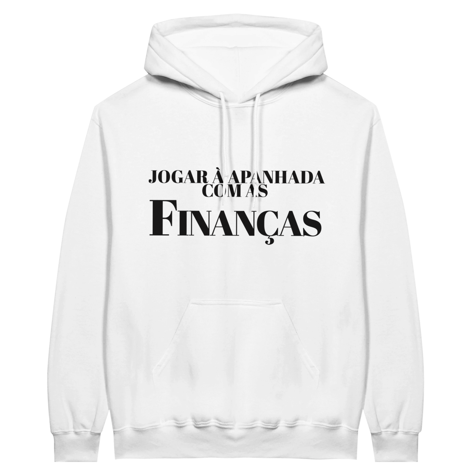 Hoodie Jogar à apanhada com as Finanças - TheShirtless