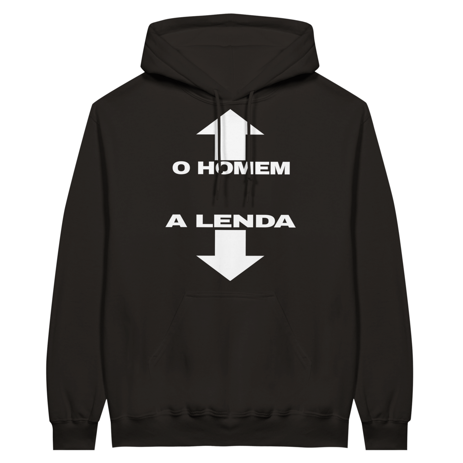 Hoodie O Homem A Lenda - TheShirtless