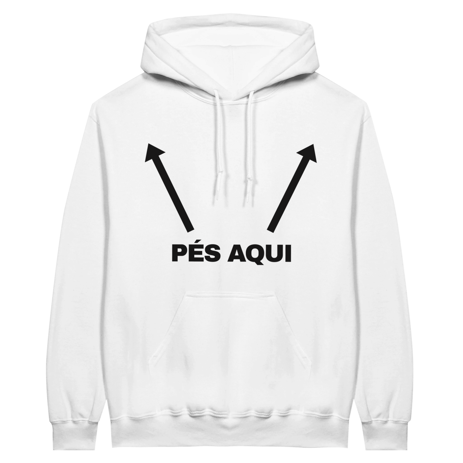 Hoodie Pés Aqui - TheShirtless