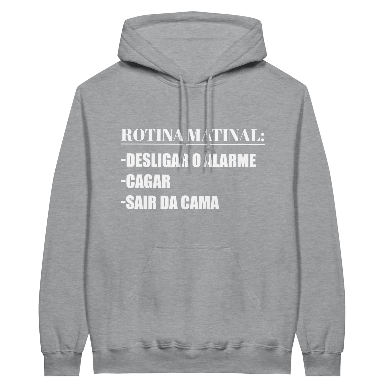 Hoodie Rotina Matinal - TheShirtless