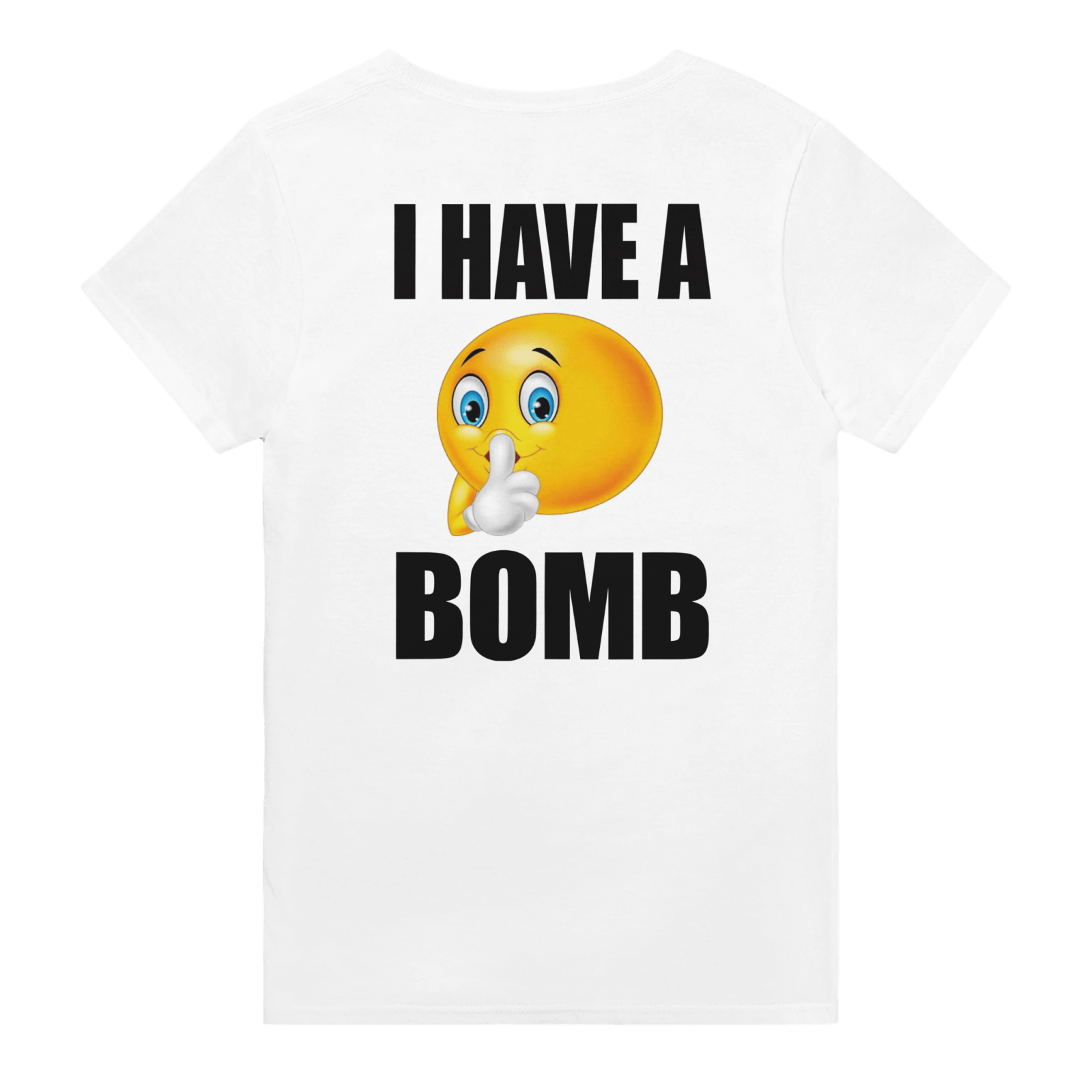 I Have A Bomb Backprint T-shirt - TheShirtless