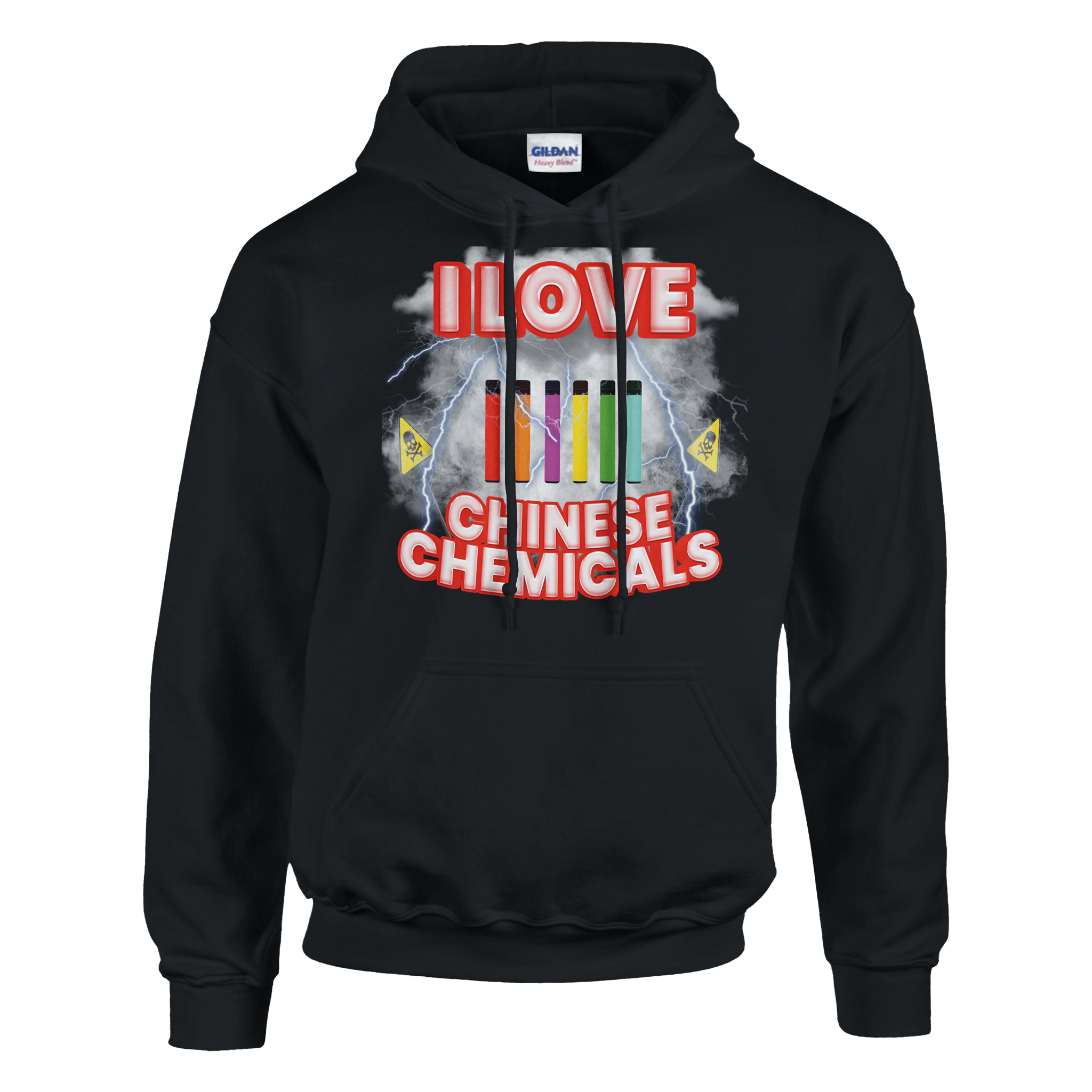 I Love Chinese Chemicals Hoodie - TheShirtless