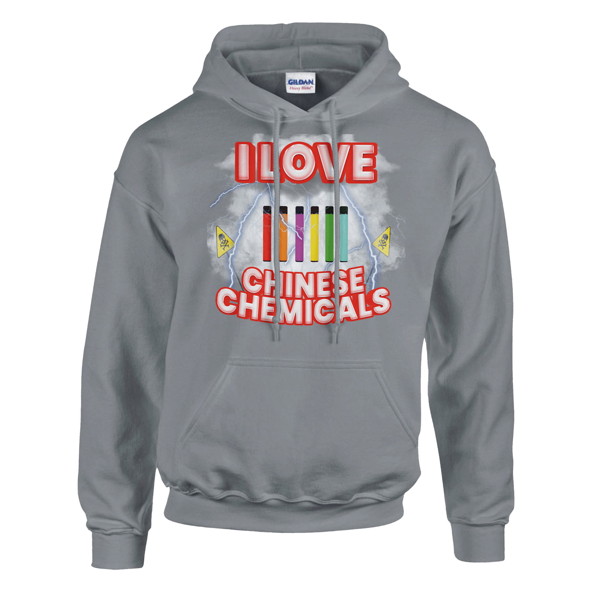 I Love Chinese Chemicals Hoodie - TheShirtless