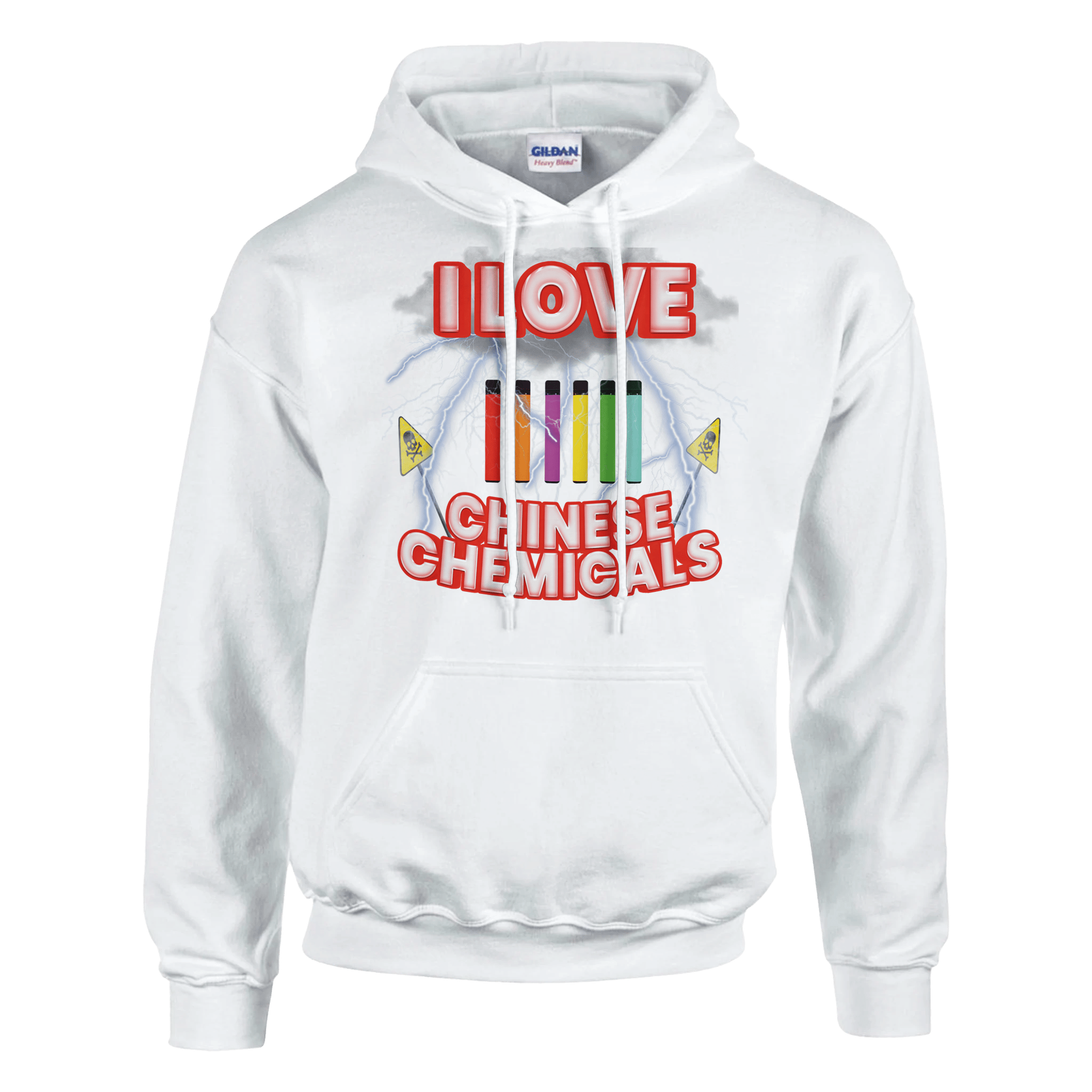 I Love Chinese Chemicals Hoodie - TheShirtless