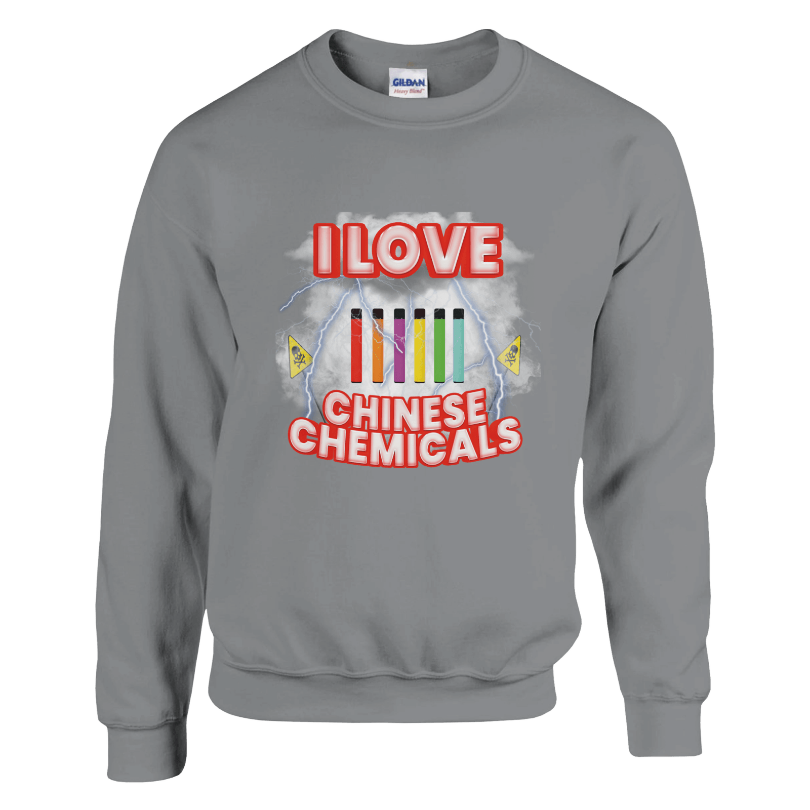 I Love Chinese Chemicals Pullover - TheShirtless