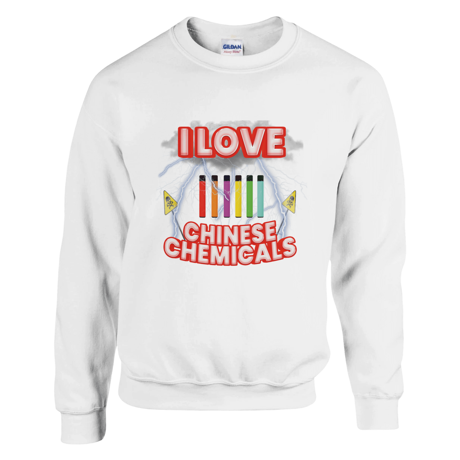 I Love Chinese Chemicals Pullover - TheShirtless