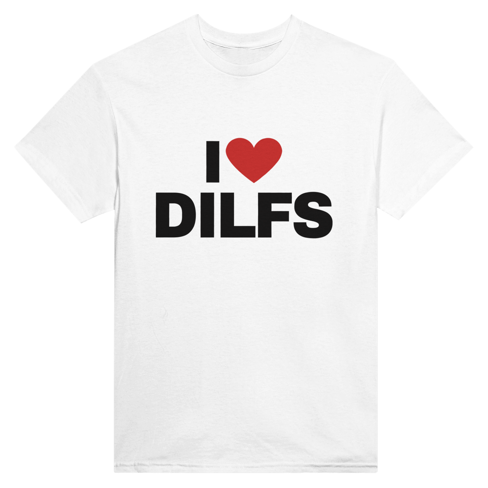 I Love Dilfs Print op de achterkant - TheShirtless