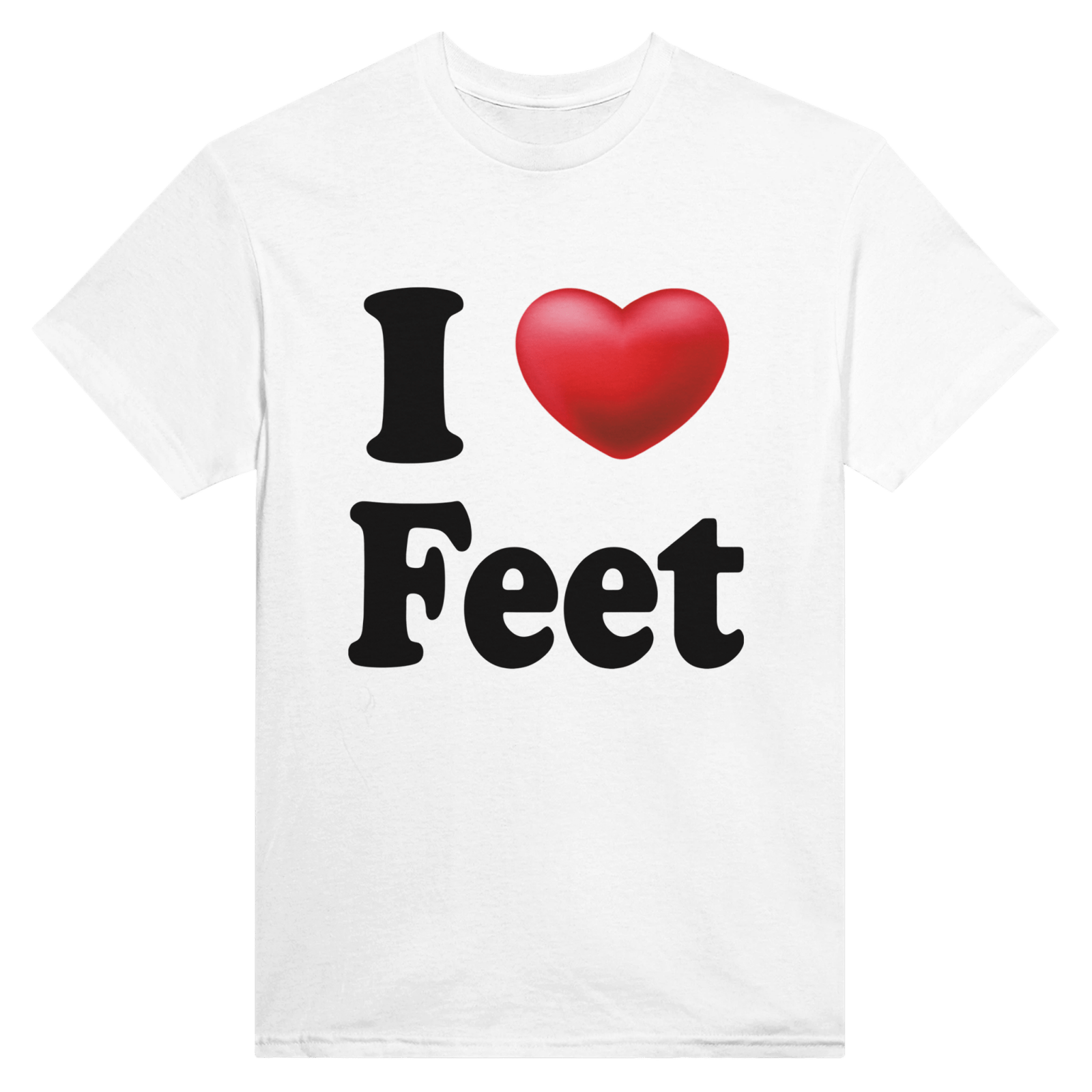 I Love Feet Back t-shirt - TheShirtless