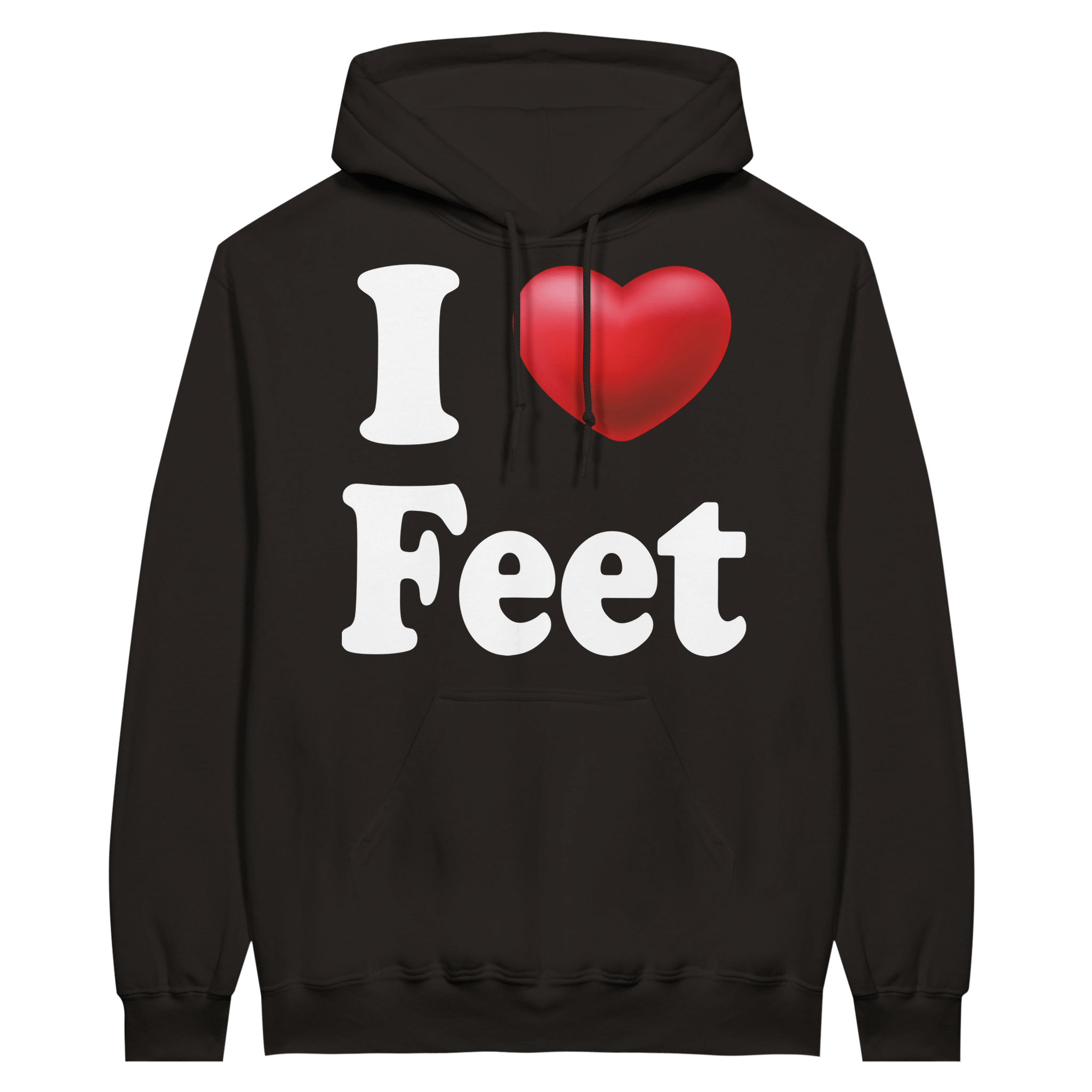 I Love Feet Hoodie - TheShirtless