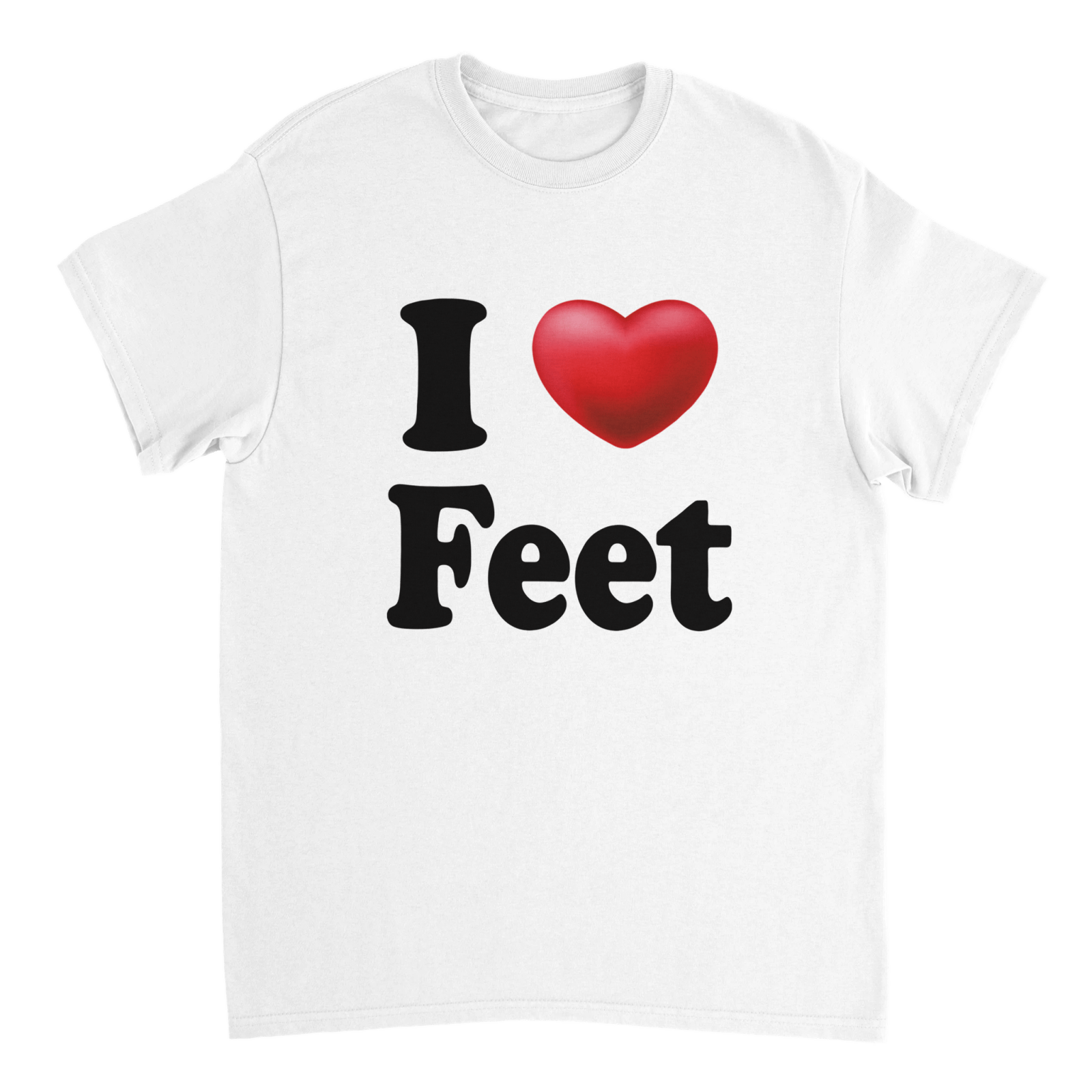 I Love Feet T-shirt - TheShirtless